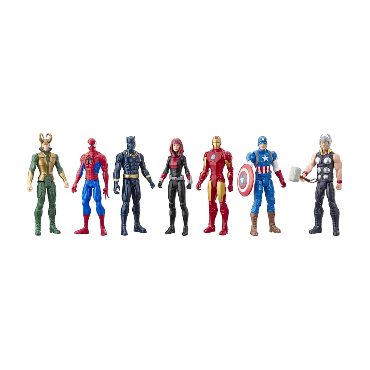 HASBRO FAN - Figuras Multipack 7 Titan Hero Los Vengadores.