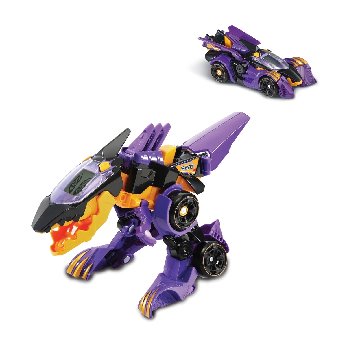 VTech - Switch&Go Dinos, Rayo el espinosaurio bólido de carreras, Dinosaurios que se transforman en vehículos VTech. - Image 1
