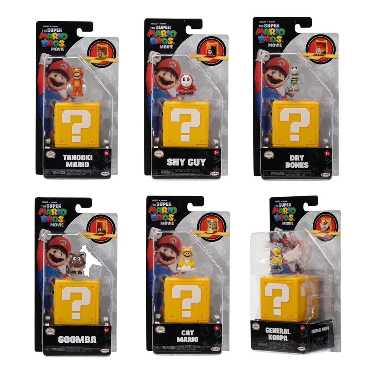 Nintendo - Mini Figuras articuladas surtidas Serie 2 Super Mario Bros La Película Nintendo. - Image 1