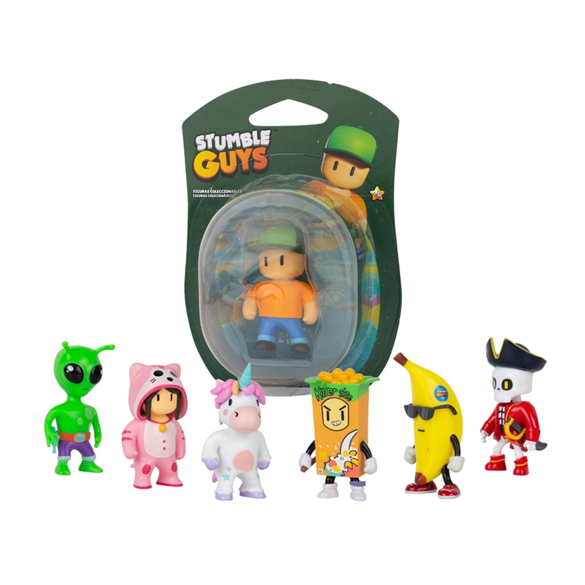 Bizak - Pack de una Figura 6 cm Stumble Guys Bizak. - Image 1