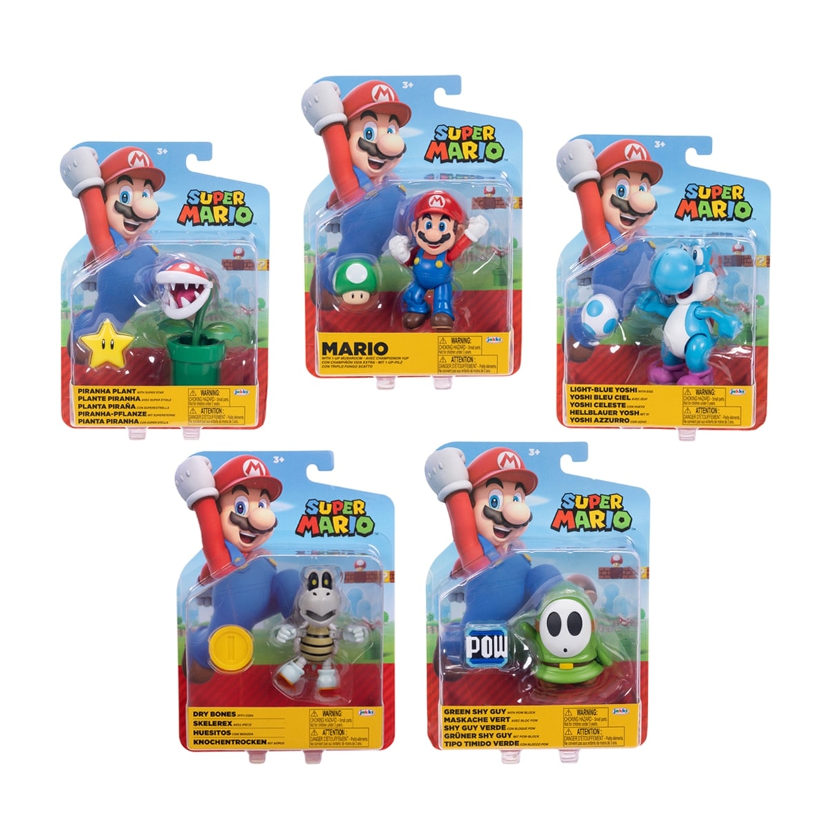 Jakks Pacific - Surtido de figuras articuladas 10 cm Super Mario, Serie 40 Jakks Pacific. - Image 1