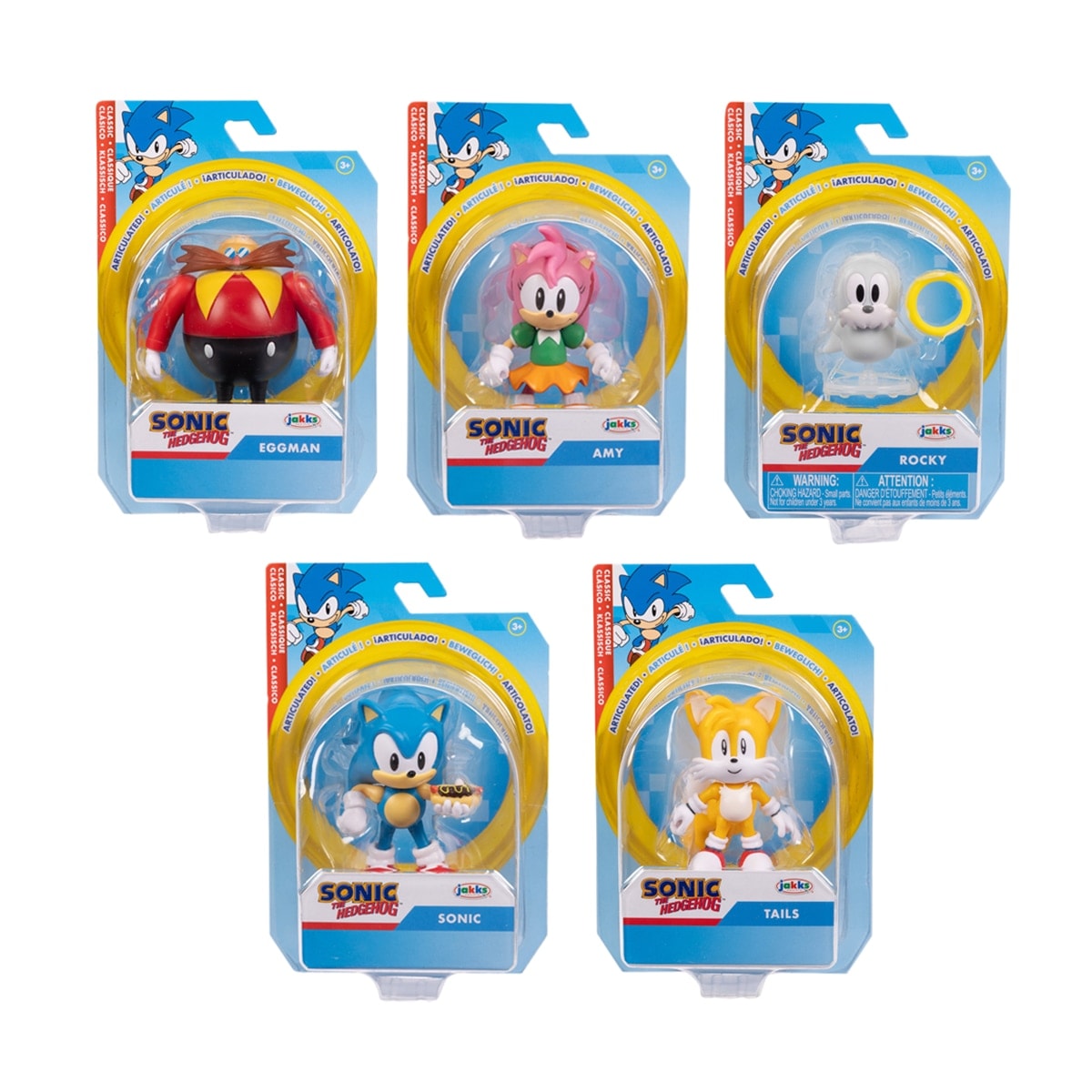 Jakks Pacific - Surtido de figuras articuladas 6 cm Sonic, Serie 19 Jakks Pacific. - Image 1