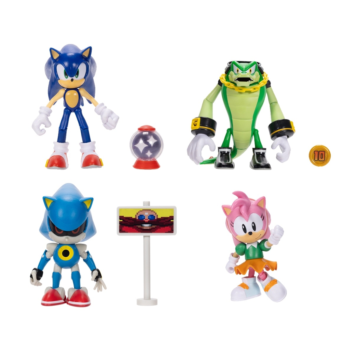 Jakks Pacific - Surtido de figuras articuladas 10 cm Sonic, Serie 18 Jakks Pacific. - Image 1