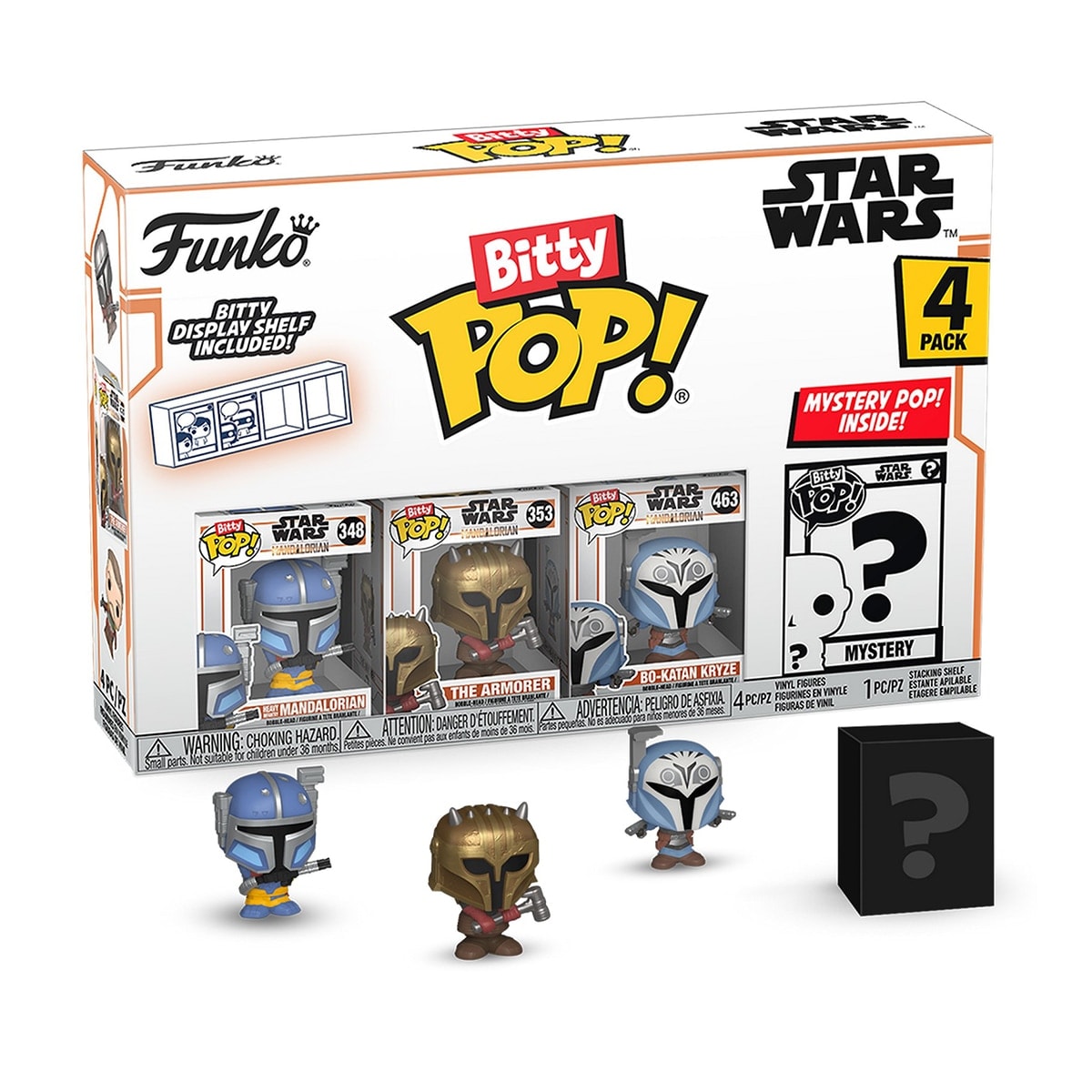 Funko - Funko Bitty POP: Mandalorian. - Image 1