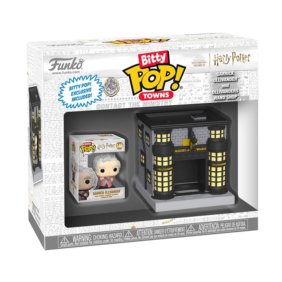 Funko - Funko Bitty POP Towns Harry Potter Ollivanders. - Image 1
