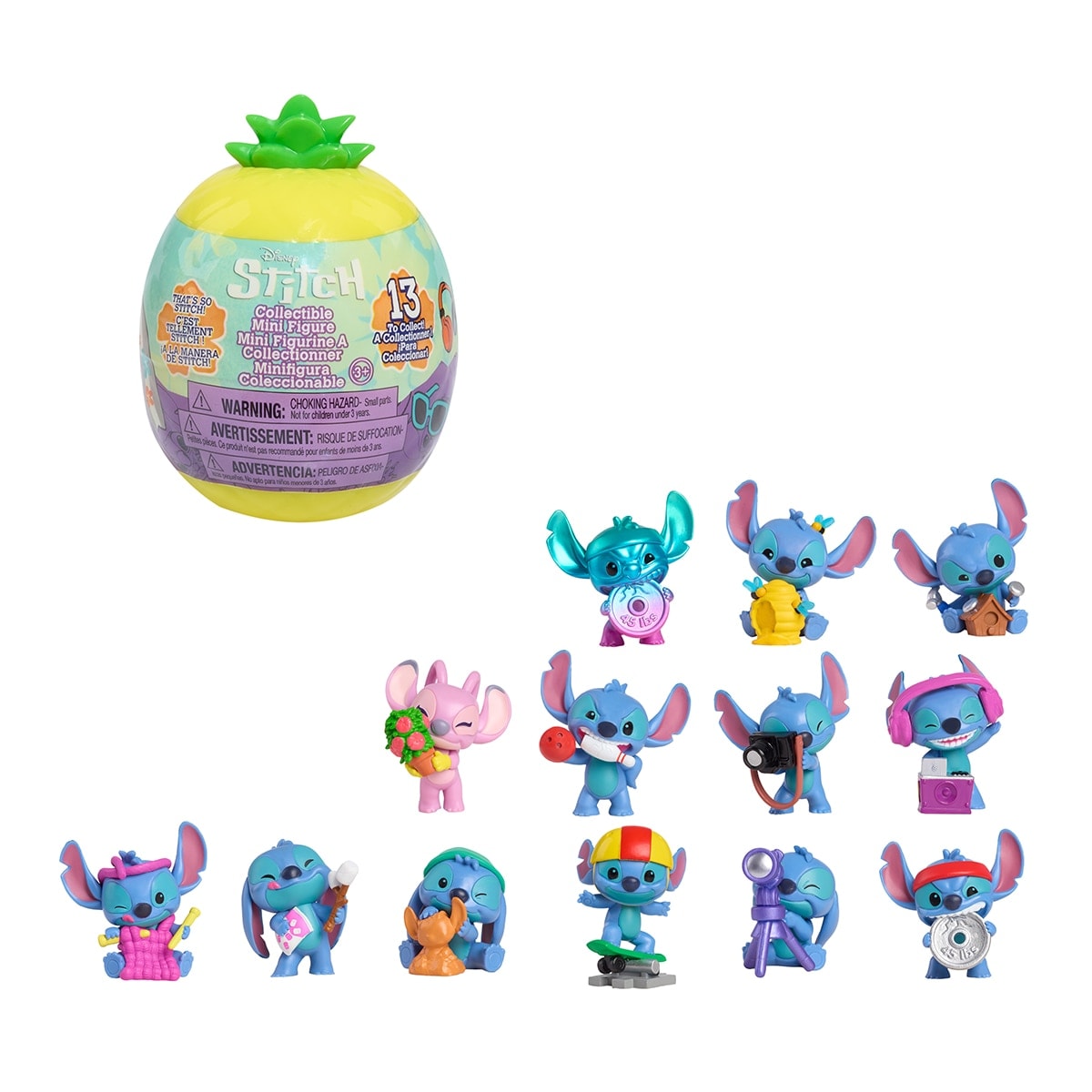 Just Play Products - Cápsula sorpresa Mini Figura Stitch Disney Just Play Products modelos surtidos. - Image 1