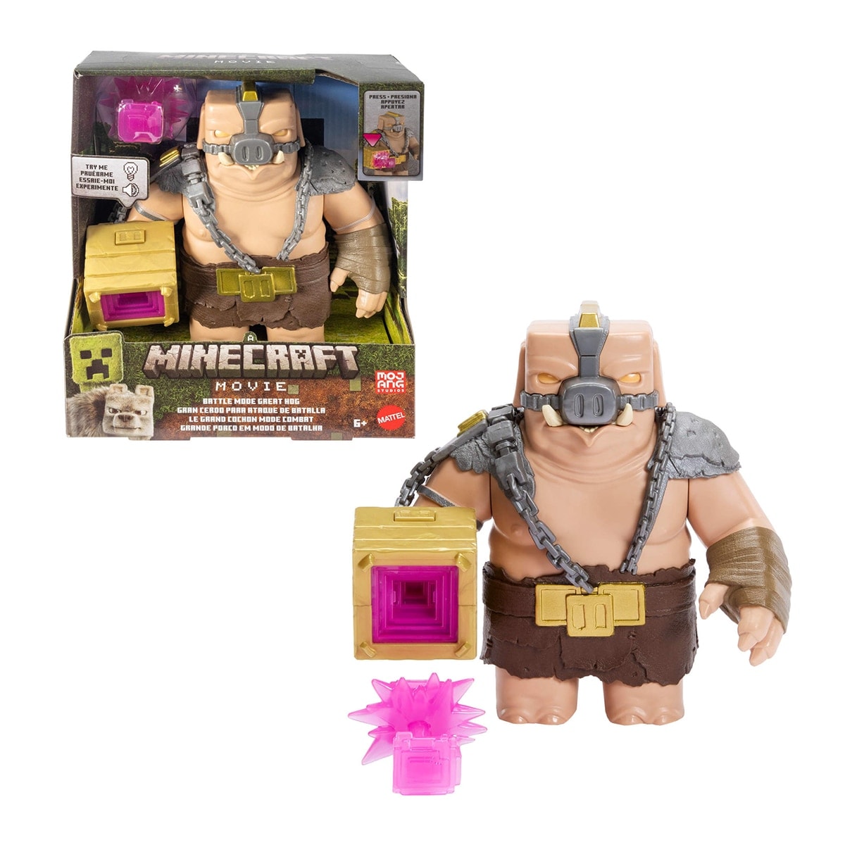 Minecraft - Figura Acción MINECRAFT MOVIE WILD BOSS Minecraft. - Image 1