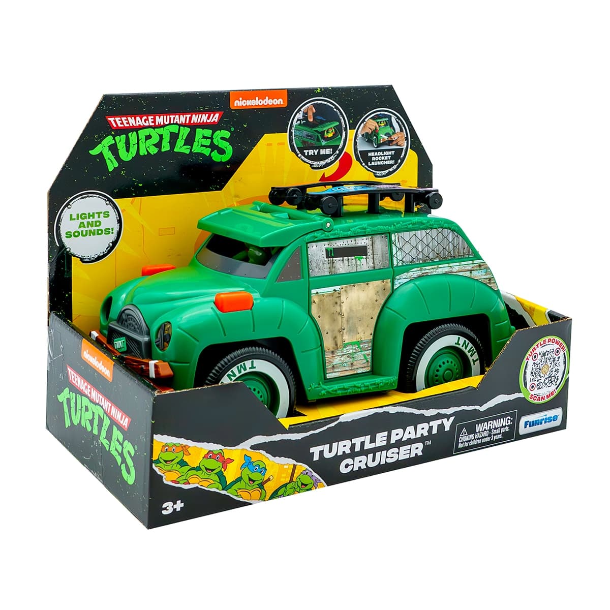 Funrise Toys - Vehículo de combate clásico Las Tortugas Ninja Funrise.