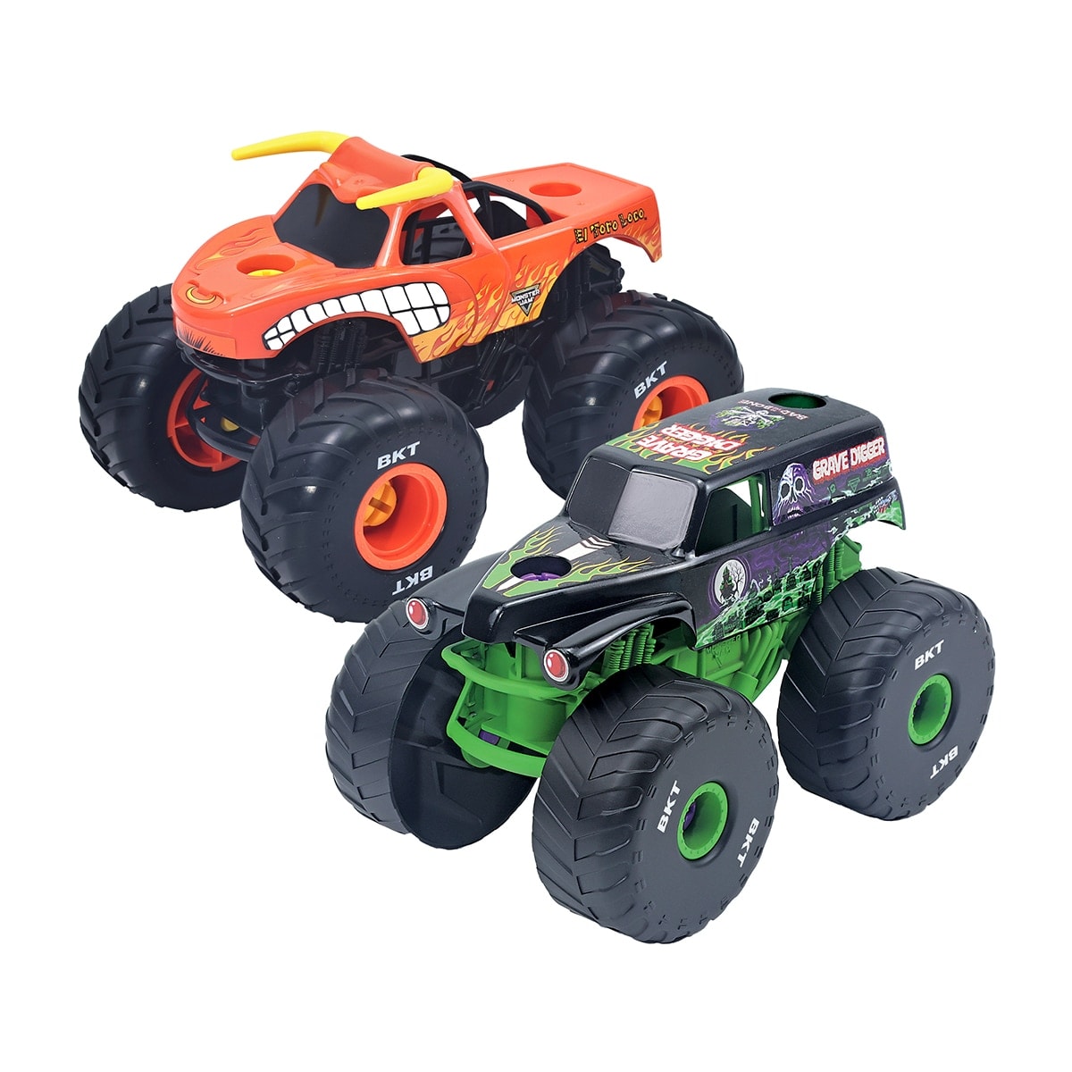 Famosa - Coche radiocontrol MJ Mechanix 1:18 Build'N Re Build Asst Monster Jam Famosa. - Image 1