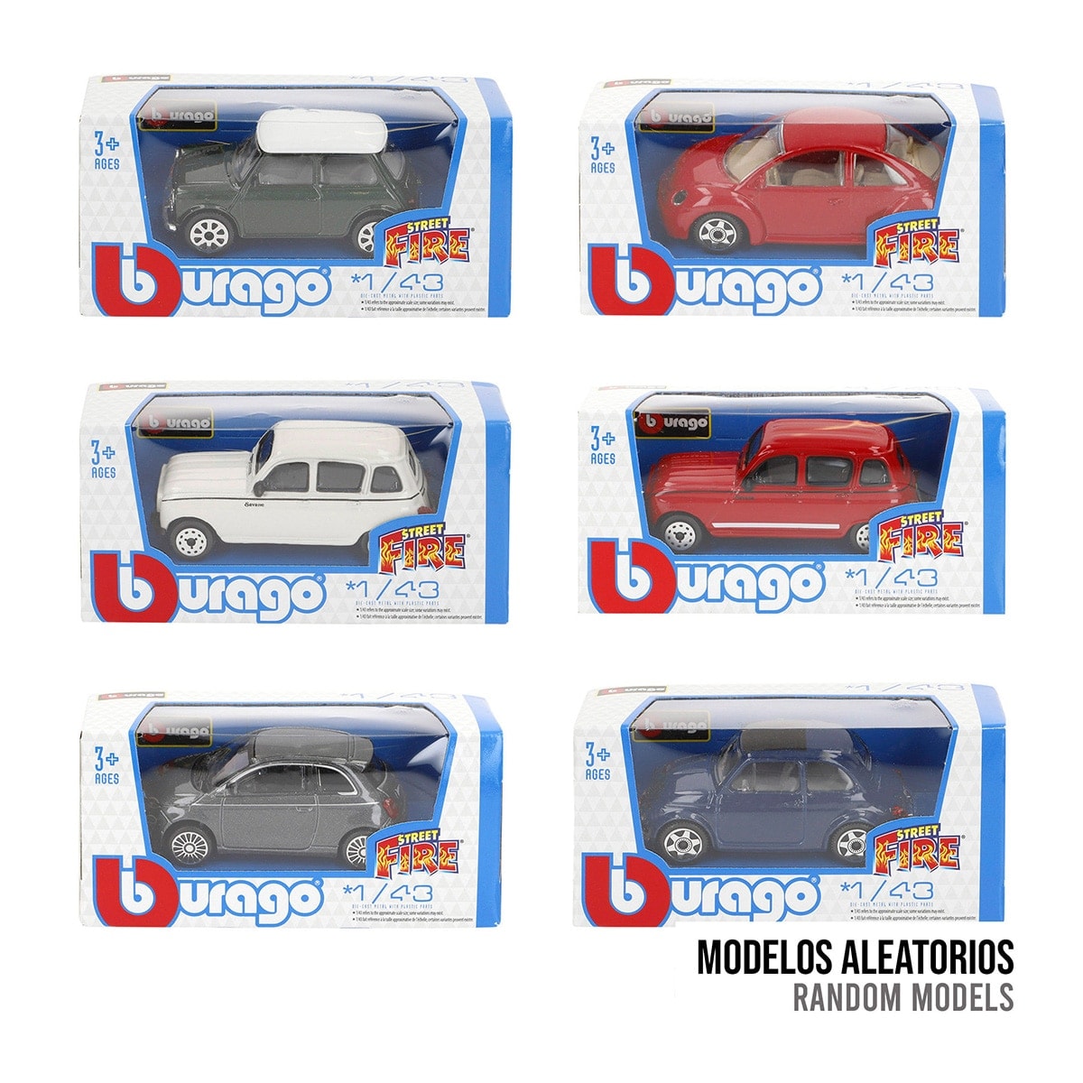 Burago - Coche Metal 1:43 Clasicos Bburago modelos surtidos. - Image 1