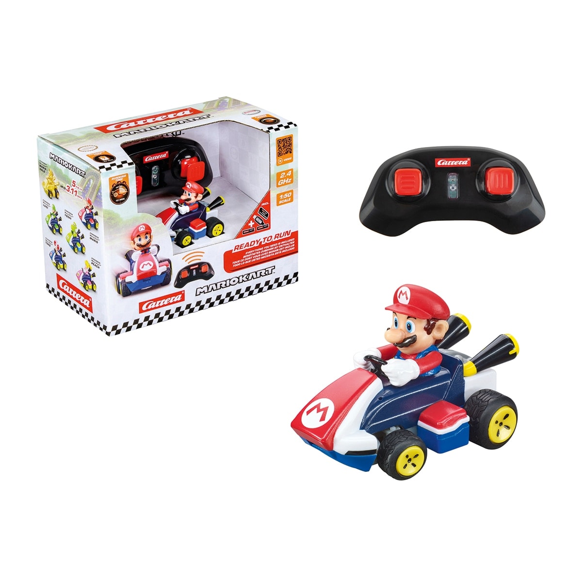 Carrera - Radio control Kart Mini RC Mario Kart Carrera. - Image 1