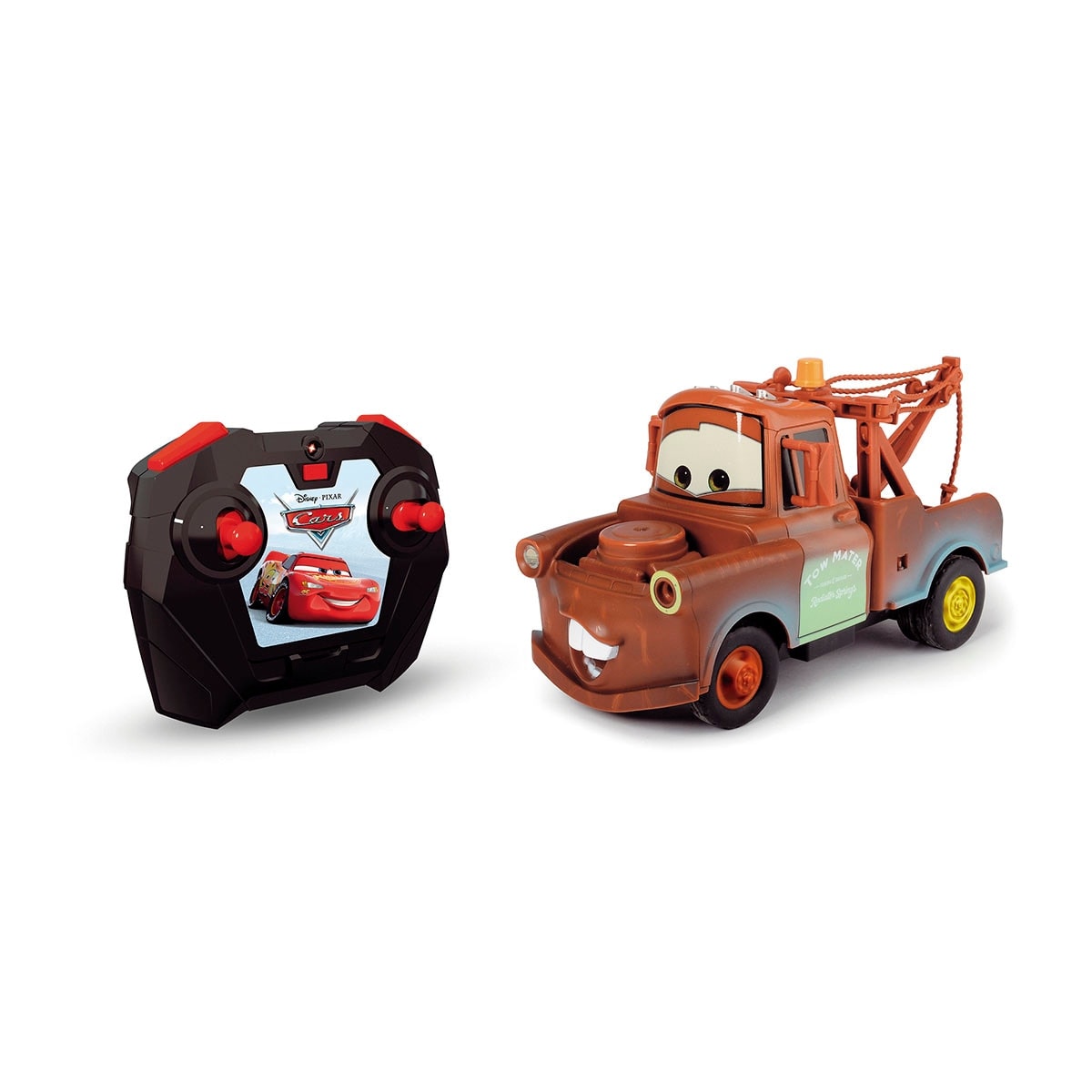 Jada - Coche radiocontrol Cars Mater turbo racer 2 canales función turbo Jada. - Image 1