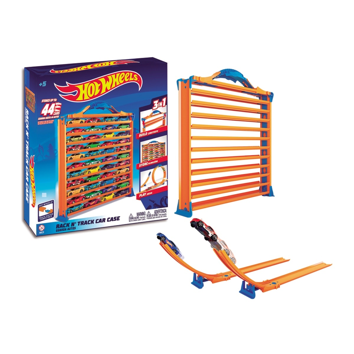 Hot Wheels - Maletín Portacoches Hot Wheels 3 en 1. - Image 1