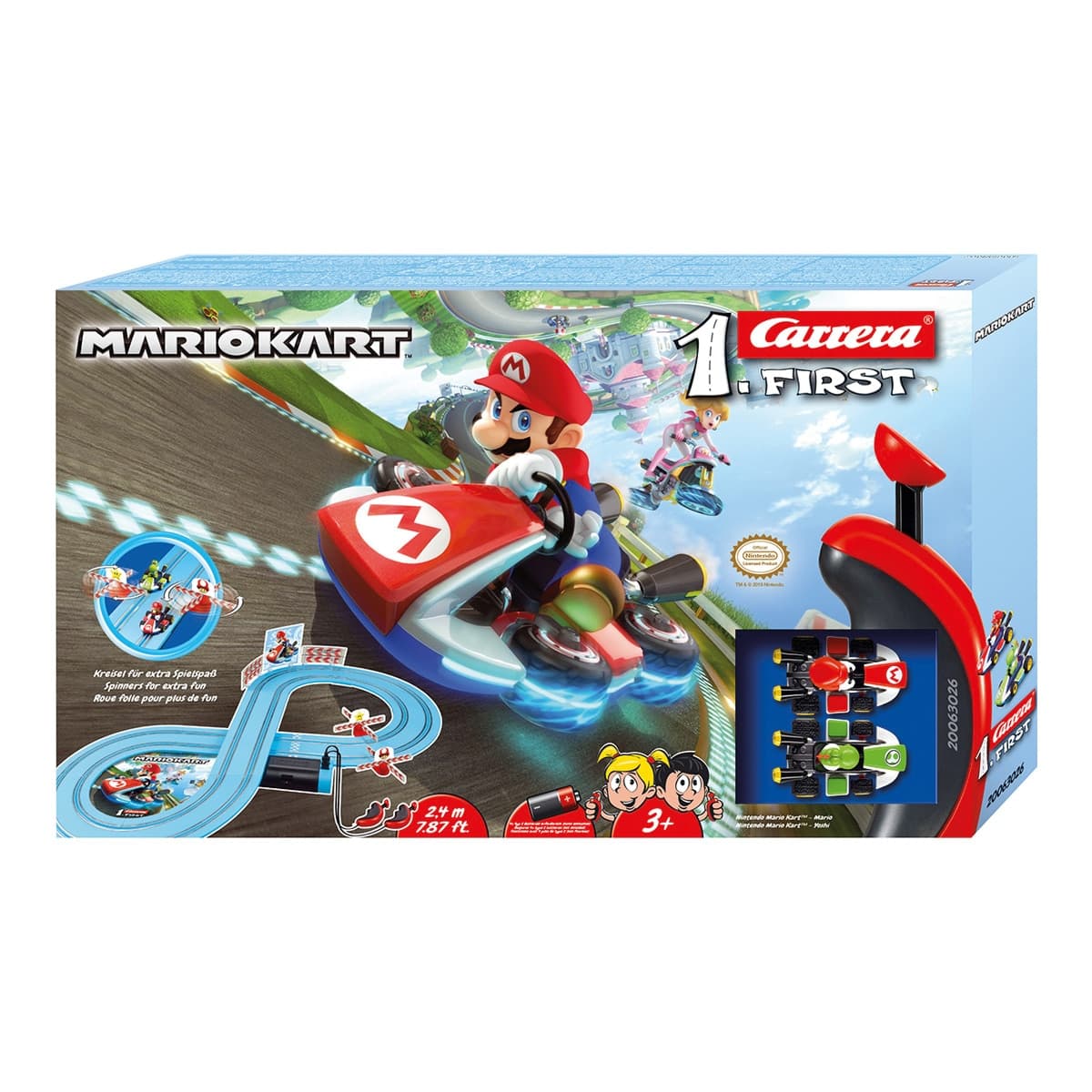 Carrera - Circuito Mario Kart Nintendo Carrera First.