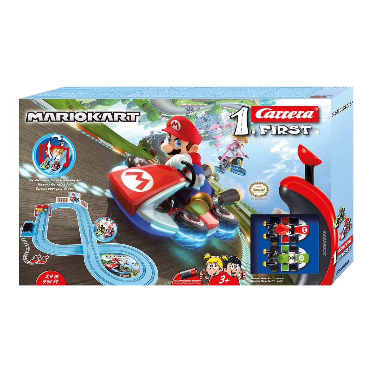 Carrera - Circuito Carrera First Nintendo Mario Kart.