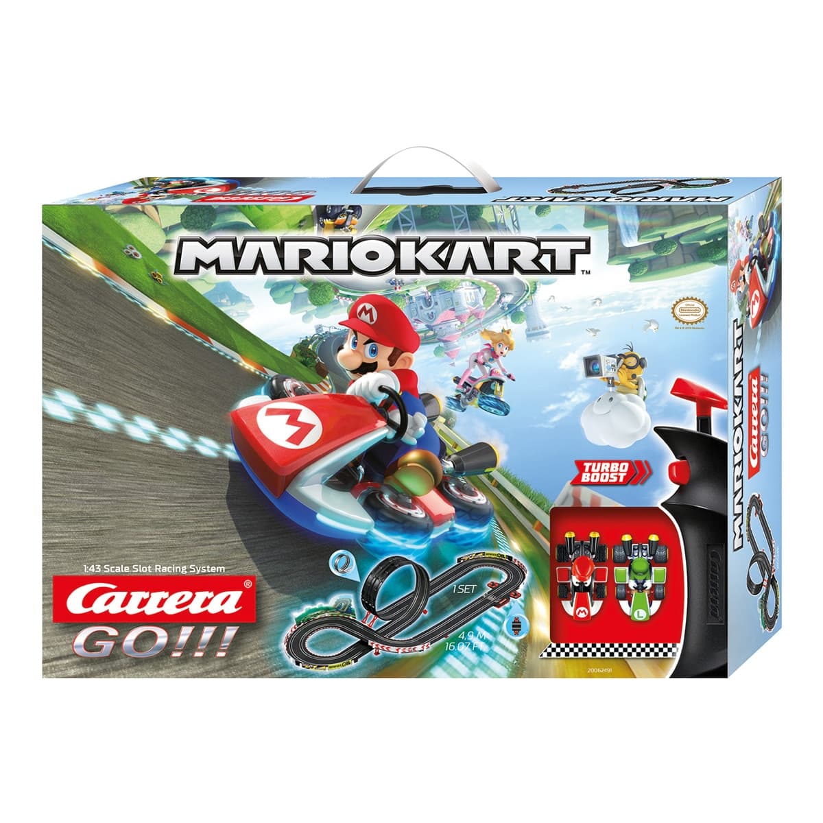 Carrera - Circuito Carrera Go Nintendo Mario Kart.