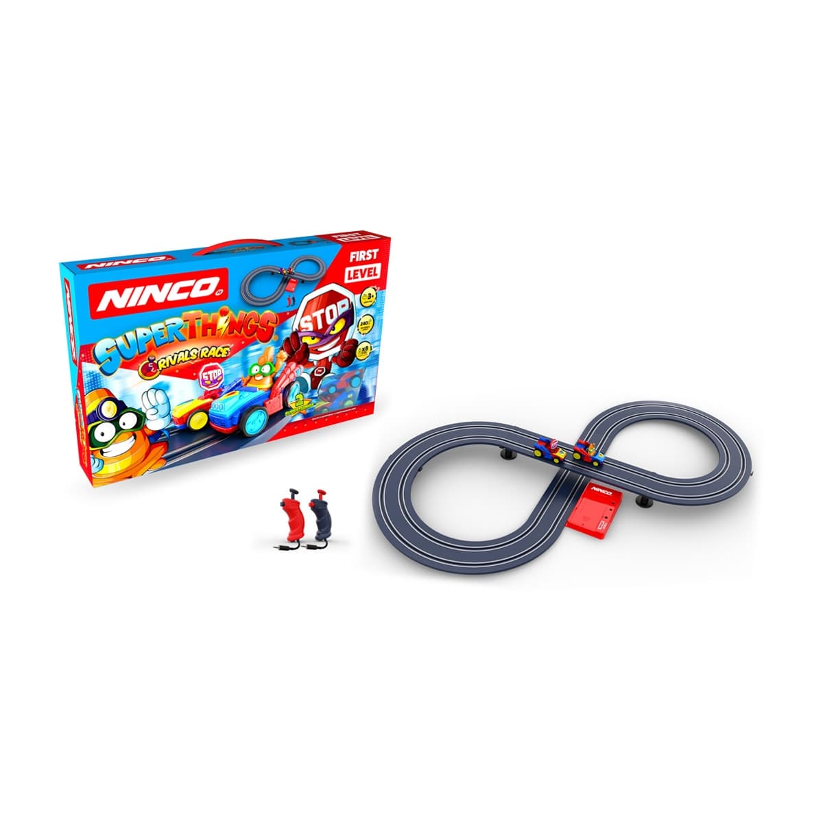 Superthings - Circuito de coches Rivals Race vehículos de carreras Ninco Superthings.
