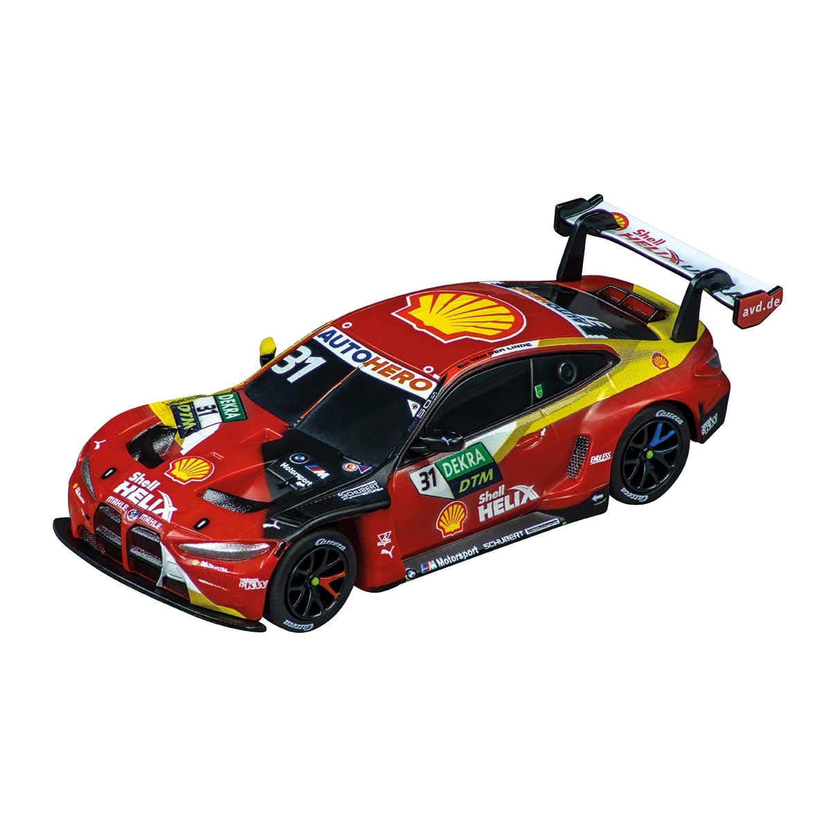 Carrera - Coche de juguete BMW M4 GT3 DTM Sheldon van der Linde, No.31 Carrera GO. - Image 1