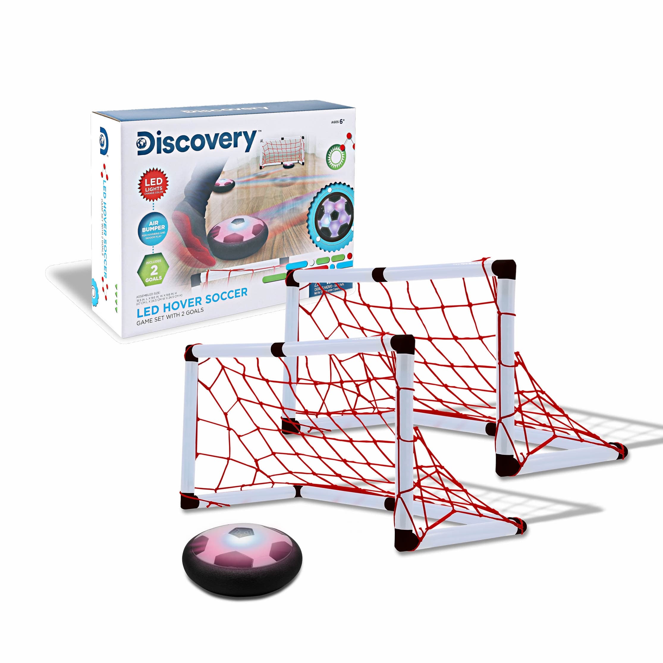 Discovery - Set Disco Flotante Futbol Hover Discovery.