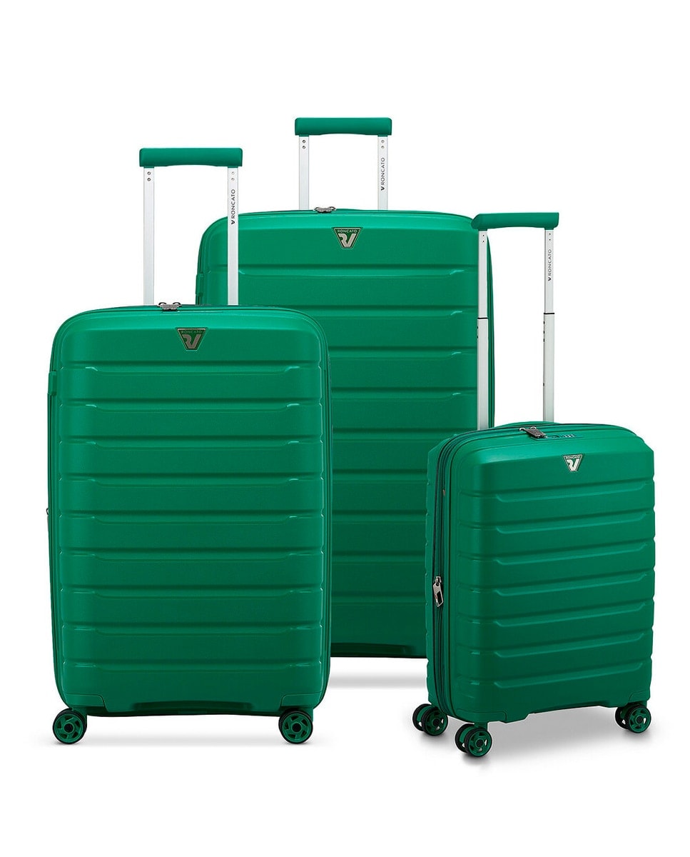 Roncato - Juego de maletas (grande, mediana y cabina) B-Flying rígidas expandibles hasta 129 L. - Image 1