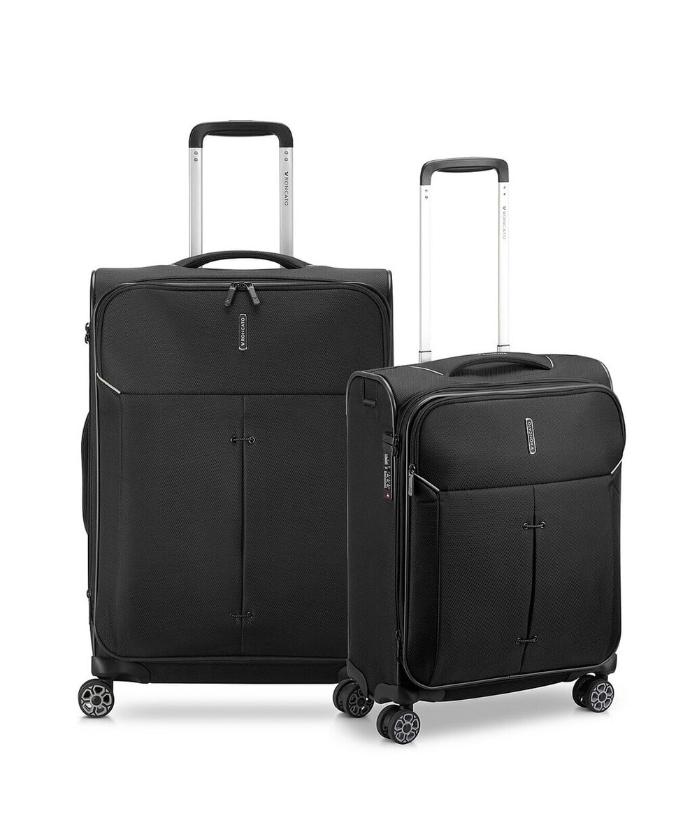 Roncato - Juego de maletas (mediana y cabina) Ironik 2.0 blandas expandibles hasta 71 L. - Image 1