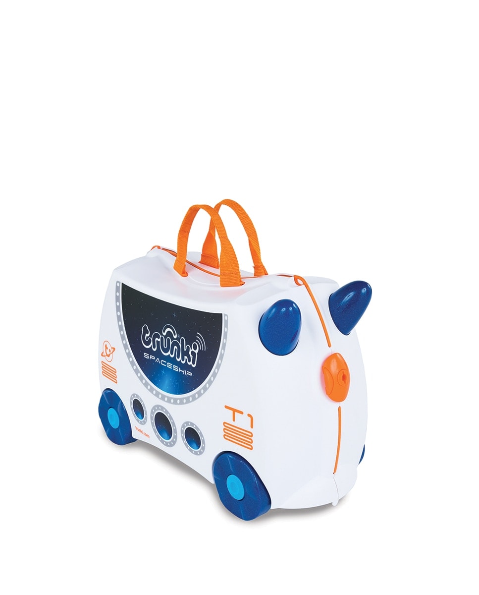 Trunki - Maleta infantil SKYE AERONAVE, rígida blanca, con capacidad 18 L. - Image 1
