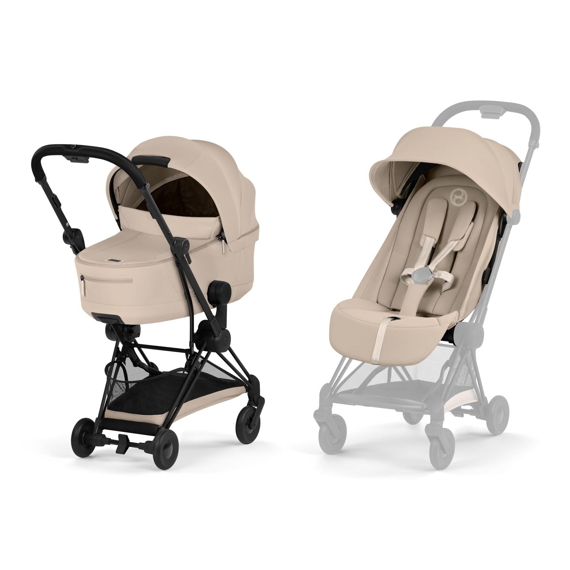 Cybex - Carro de bebé dúo CYBEX COŸA Comfort con Capazo plegable CYBEX COŸA Fold Lux Style. - Image 1