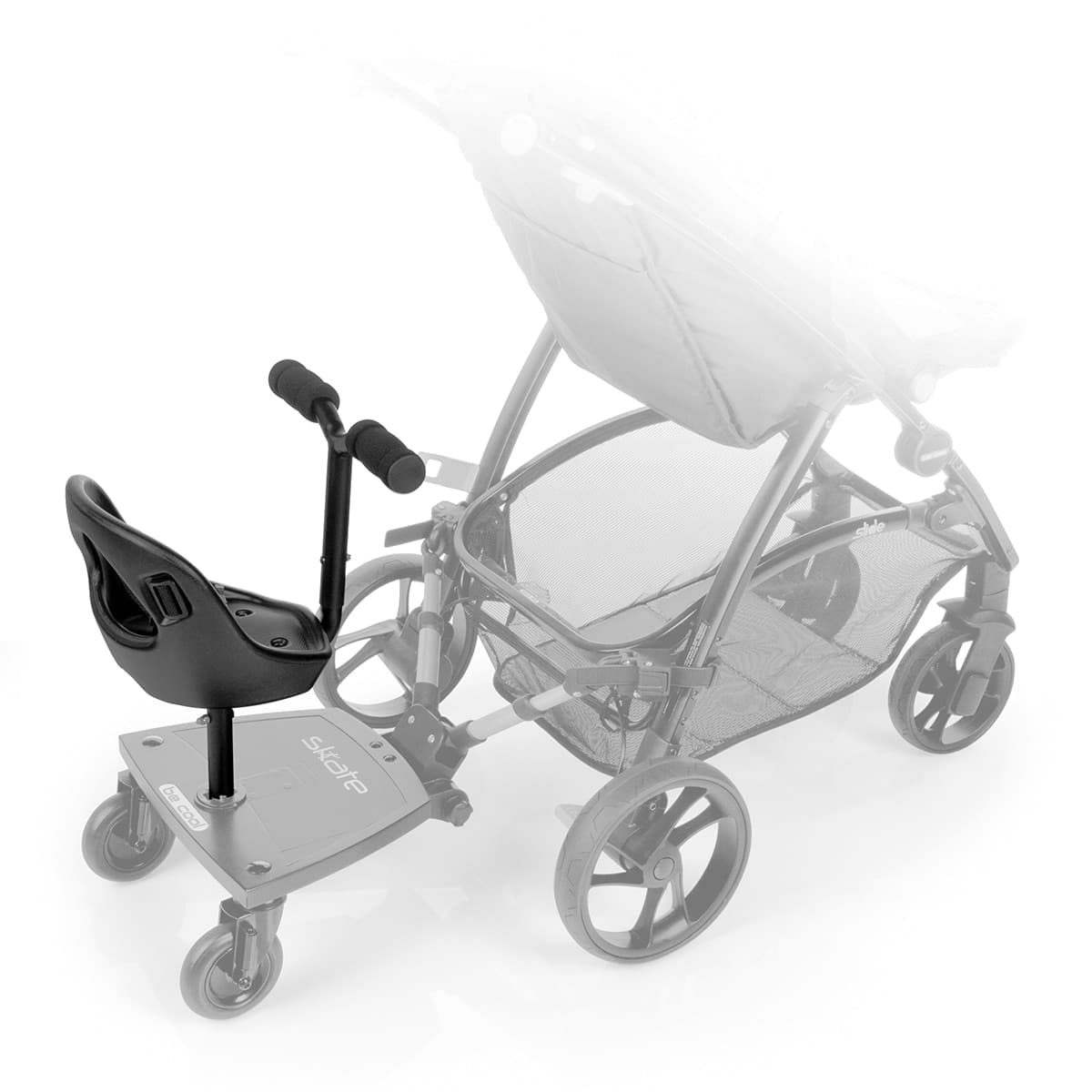 Be Cool - Asiento para patinete de carrito Be Cool Seat Skate (universal).