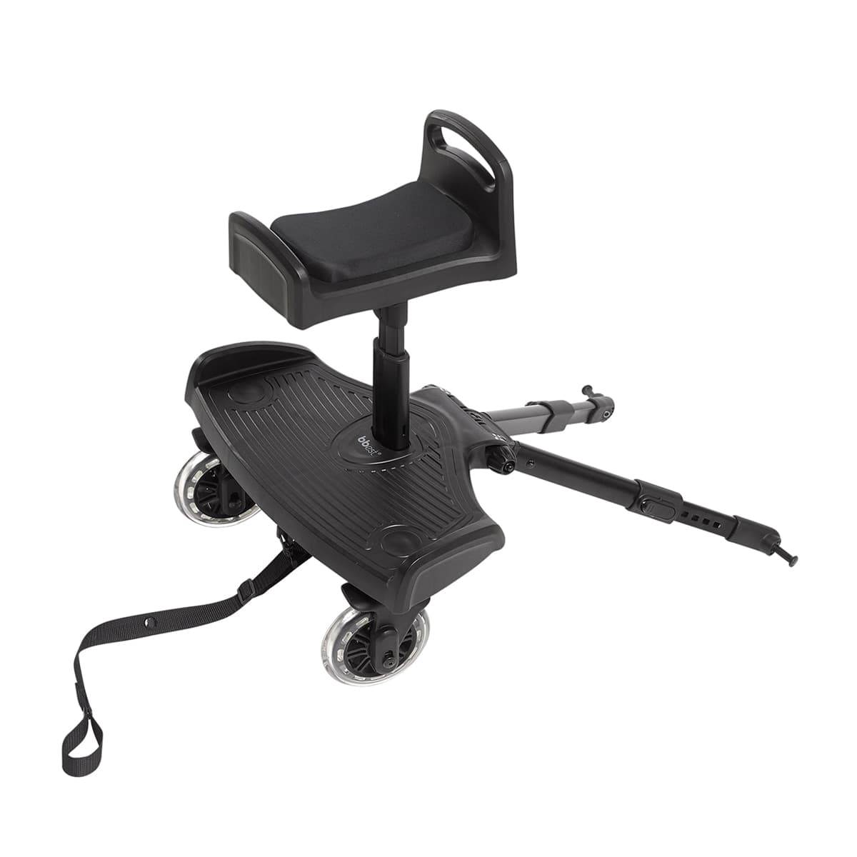 bbest - Patinete Universal con Asiento bbest para Silla de paseo negro.