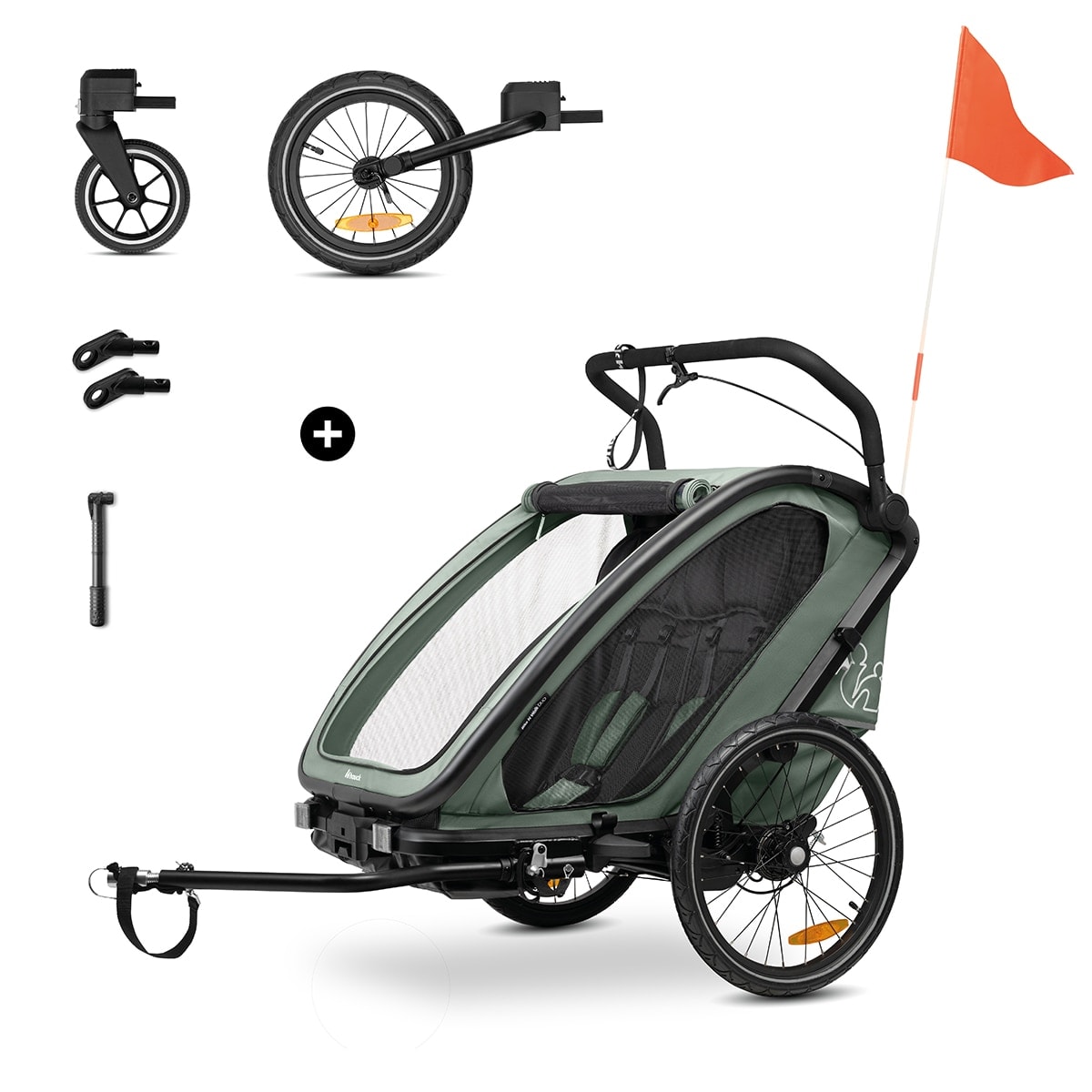 Hauck - Silla de paseo Multifuncional Bike N Walk Duo. - Image 1