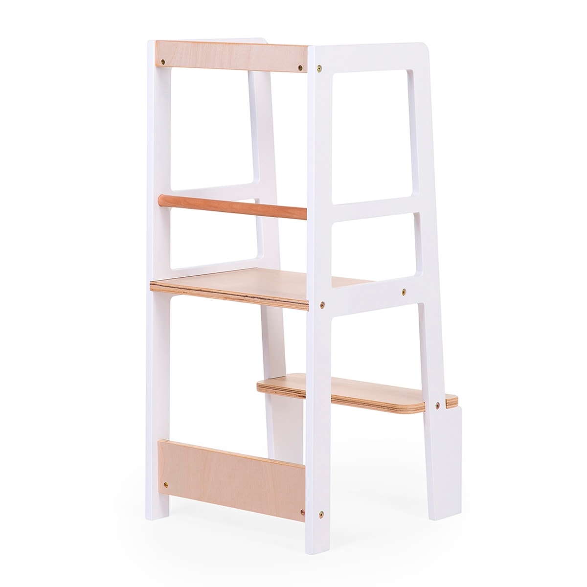 Childhome - Torre de aprendizaje CHILDHOME modelo CHLTNW Montessori blanco-natural. - Image 1