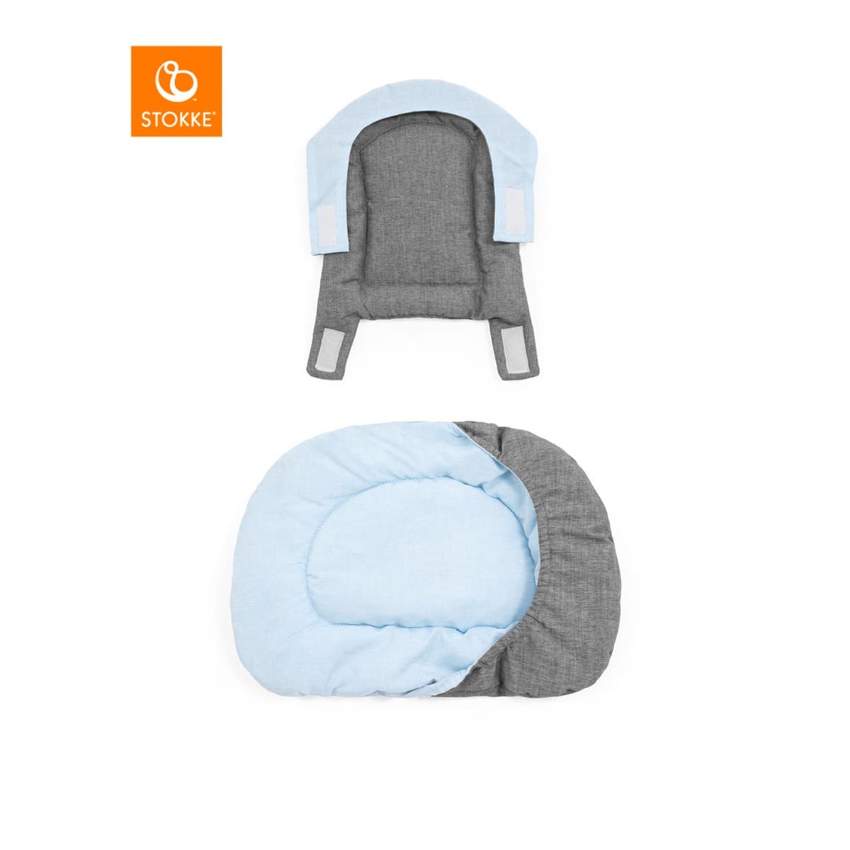 Stokke - Cojín Nomi Gris Azul.