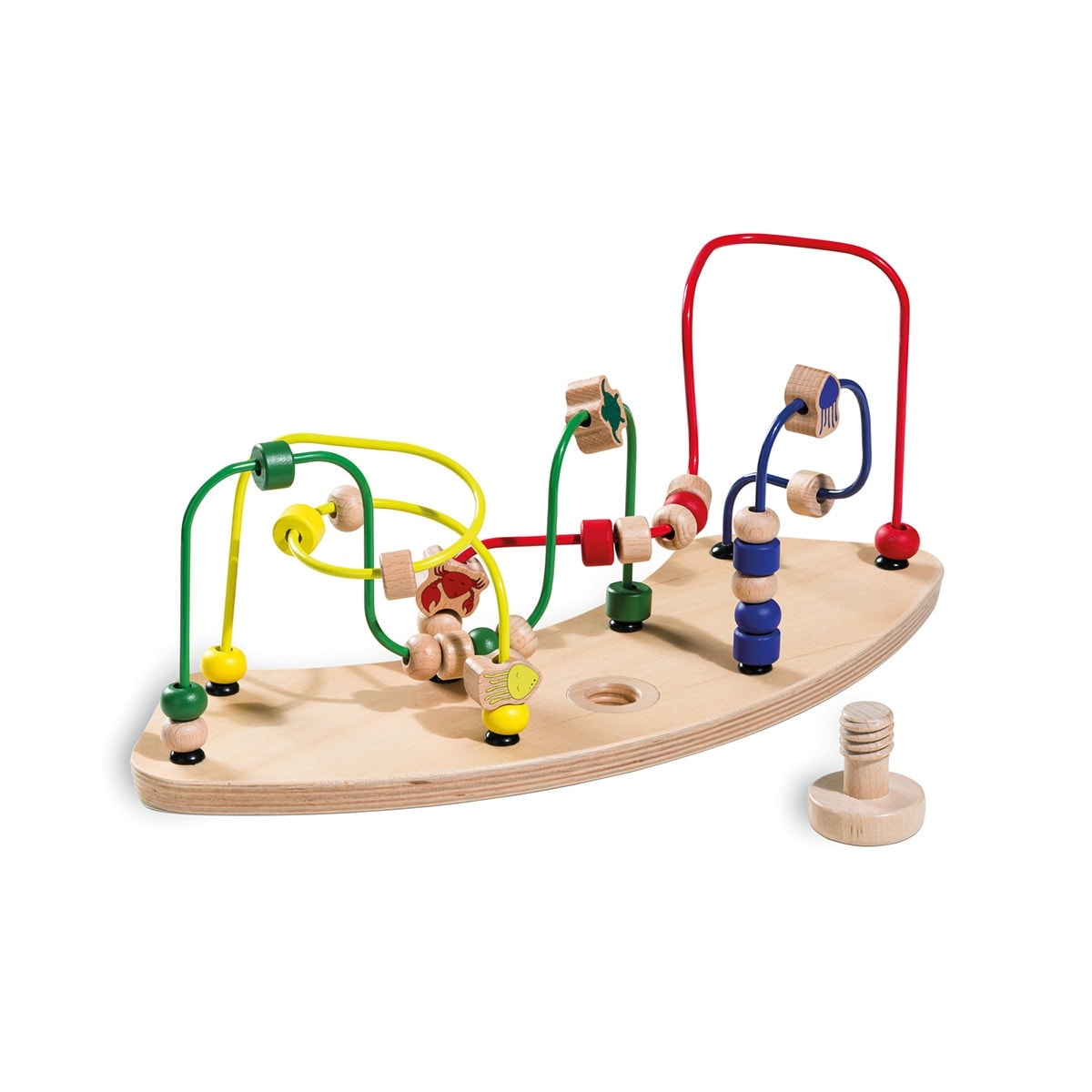 Hauck - Juguete de Madera para trona evolutiva Hauck Play Moving. - Image 1