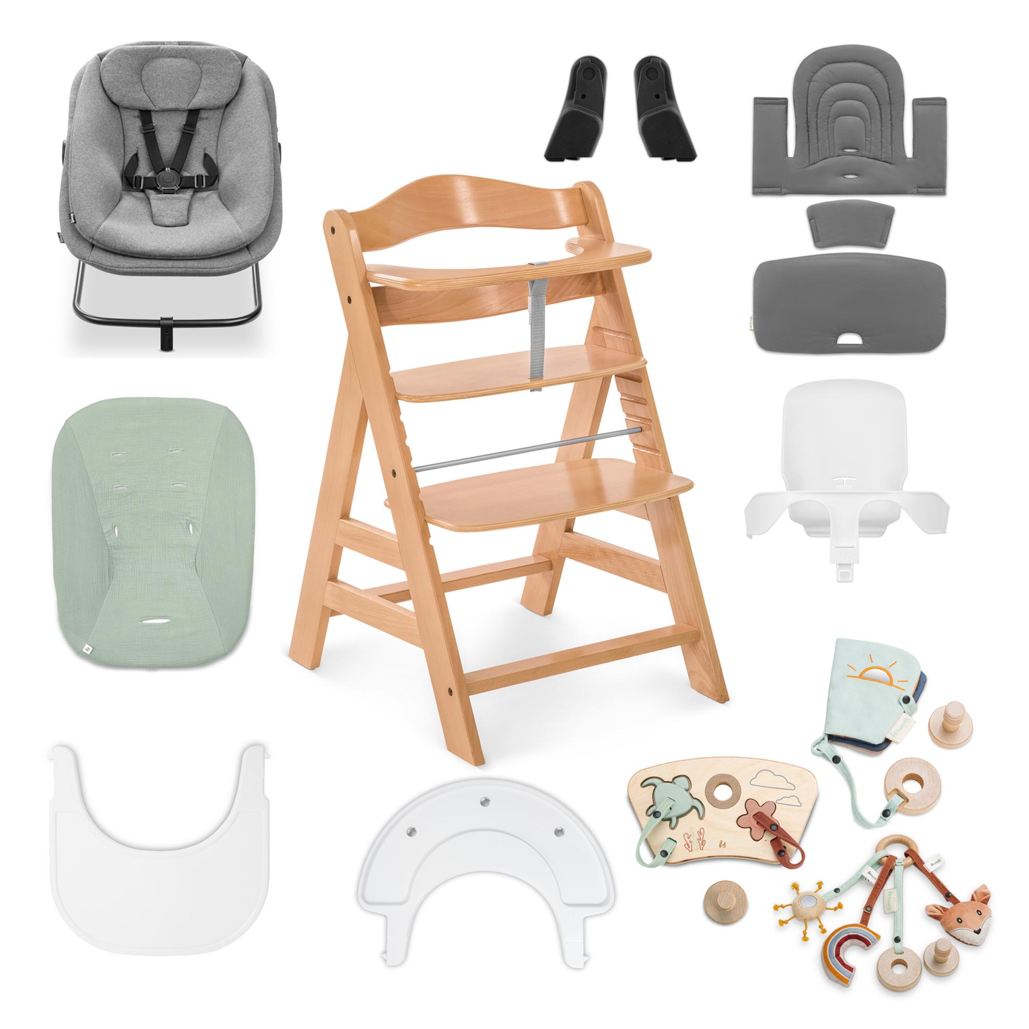 Hauck - Set completo Trona Evolutiva Hauck Alpha Start N Grow. - Image 1
