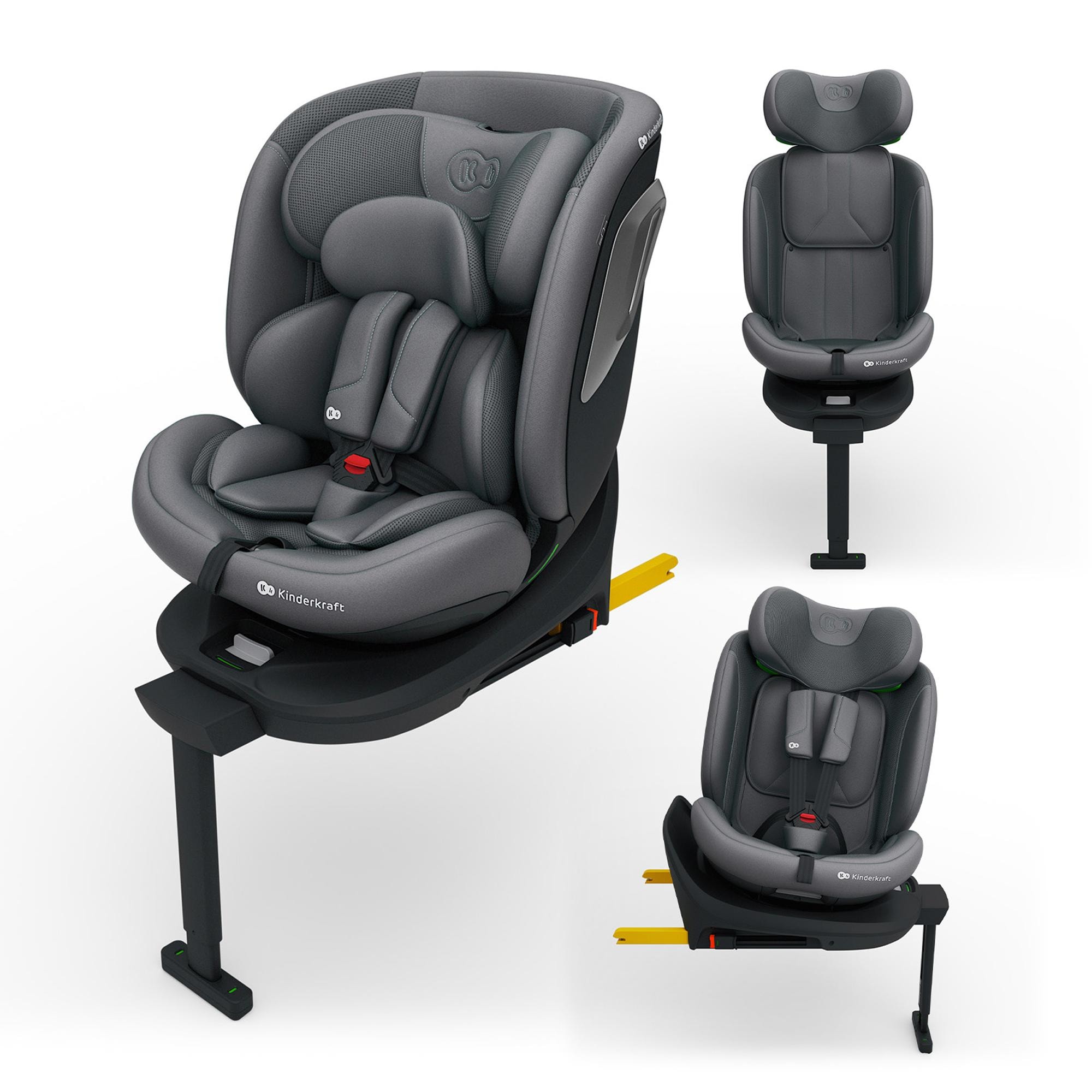 Kinderkraft - Silla de coche Kinderkraft I-360 2 PLUS i-Size 40-150. - Image 1