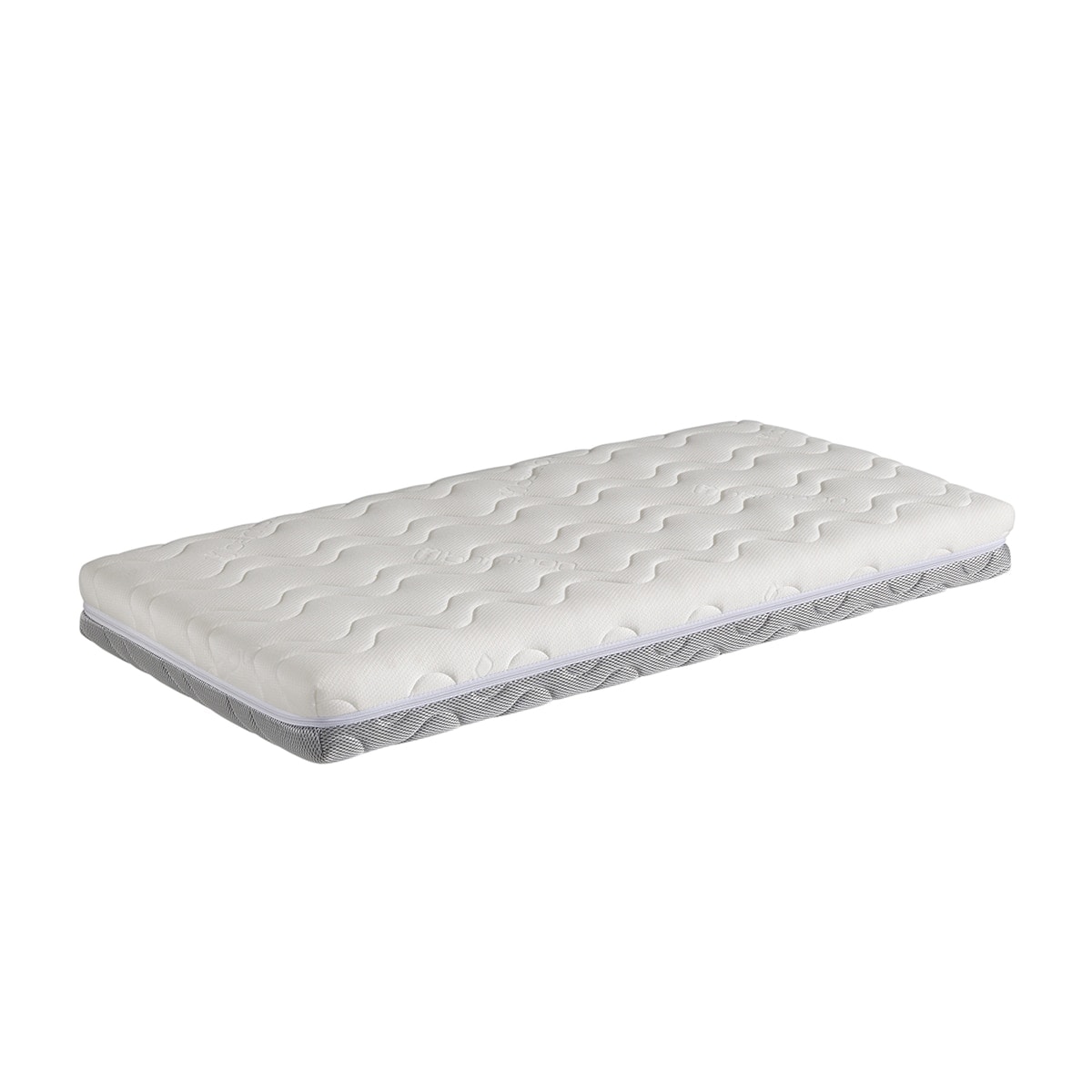 ECUS Kids - Colchón para Cuna Ecus Kids Lupi Visco Cool blanco-gris (disponible en varias medidas). - Image 1