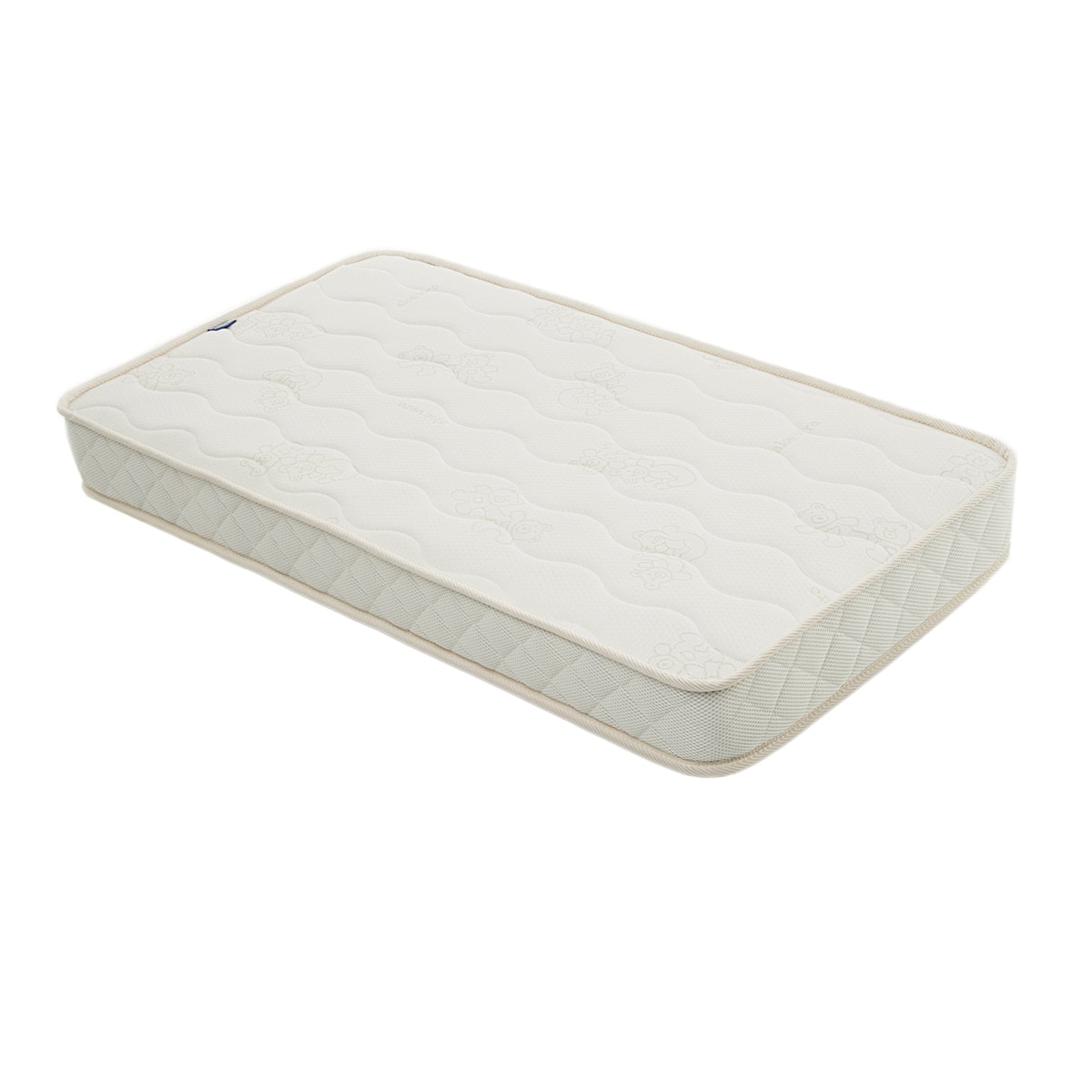 La Cigüeña - Colchón para Cuna La Cigüeña visco 2 caras blanco. - Image 1