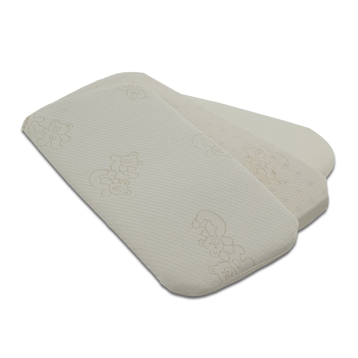 La Cigüeña - Colchón para Coche de paseo (30 x 70 cm.) La Cigüeña de viscoelástica blanco. - Image 1