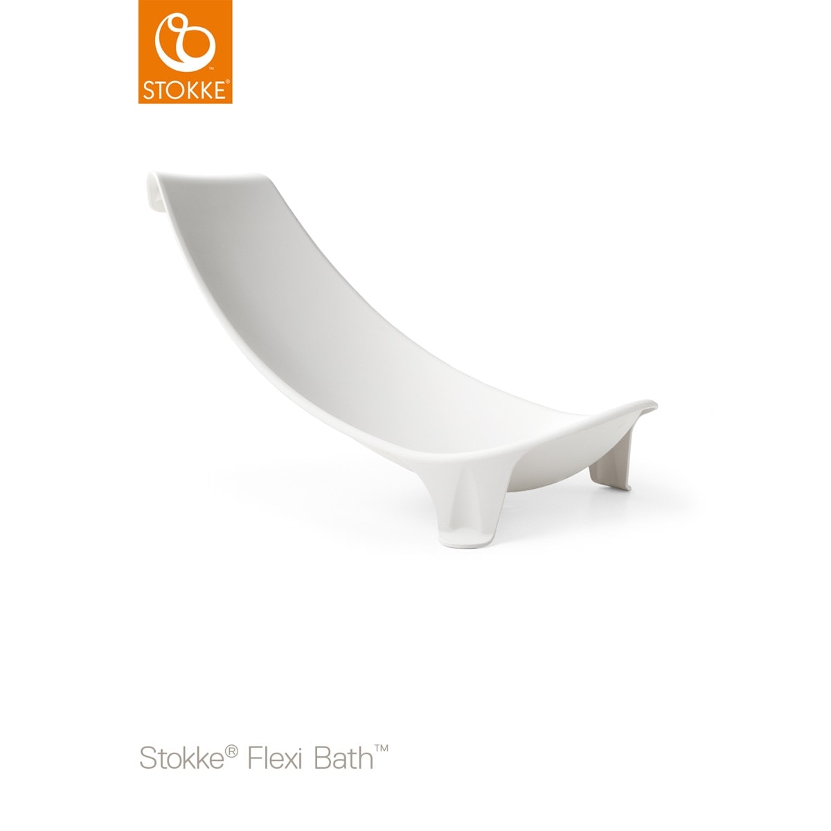 Stokke - Hamaca de Baño Stokke ® para Recién Nacido Flexi Bath blanco. - Image 1