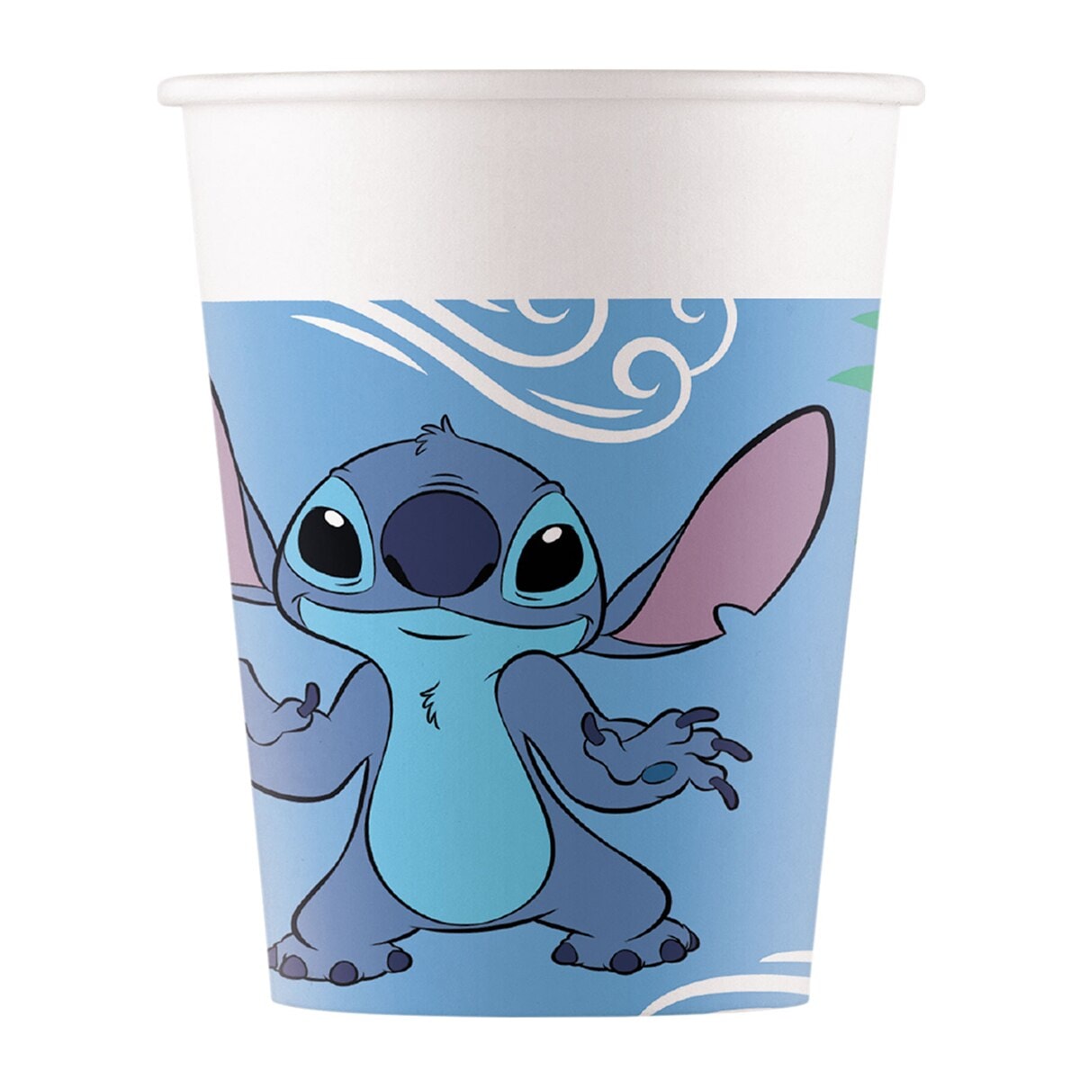 Liragram - 8 Vasos papel 200 ml Stitch y Ángel Disney Liragram. - Image 1