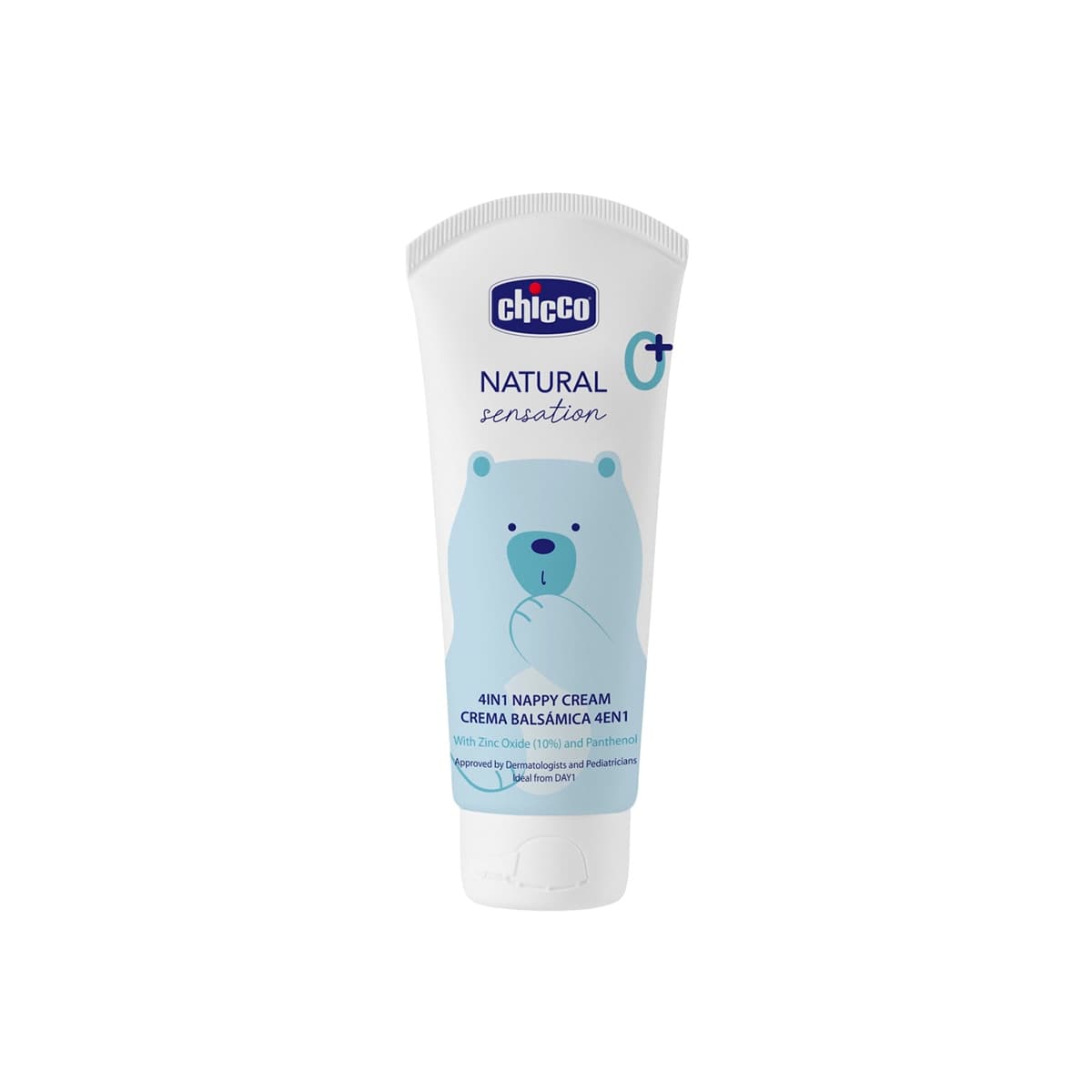 Chicco - Pasta balsámica 4 en 1 NATURAL sensation Chicco 100ml 0m+.