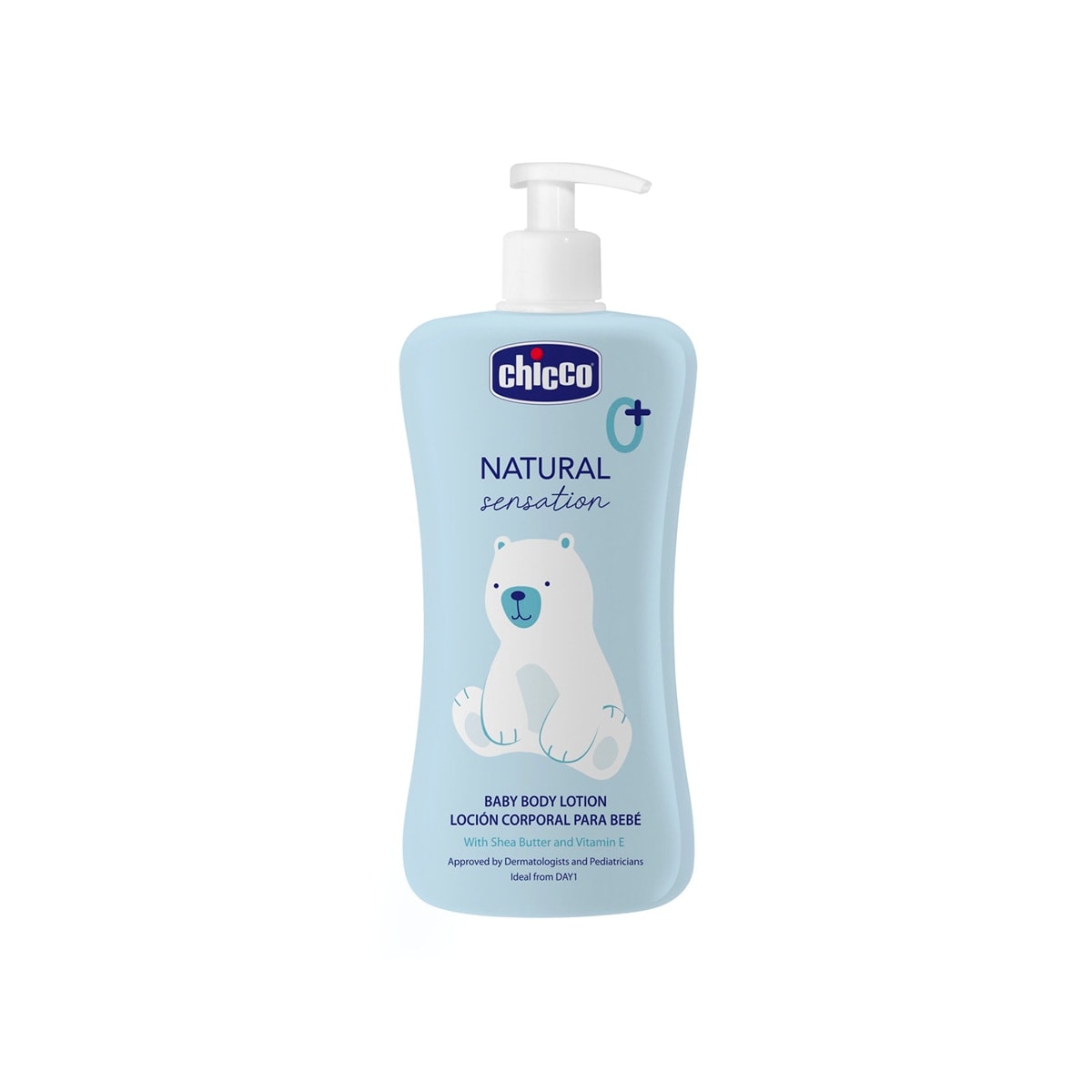 Chicco - Crema corporal NATURAL sensation Chicco 500ml 0m+. - Image 1
