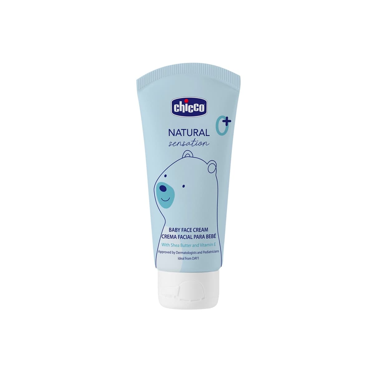 Chicco - Crema facial NATURAL sensation Chicco 50ml 0m+.