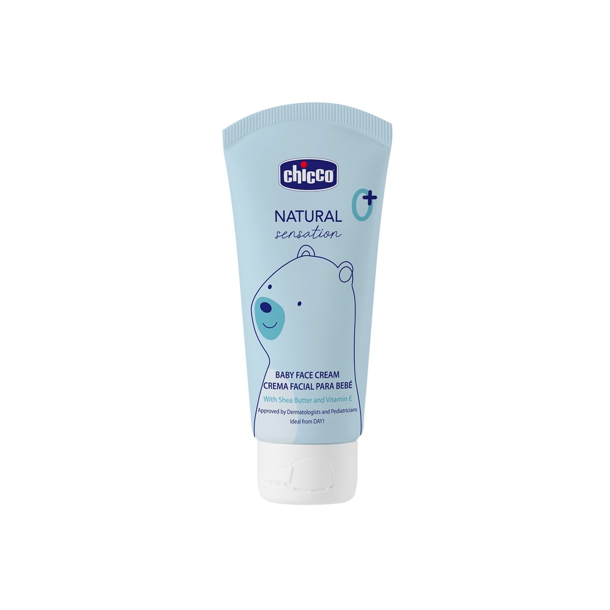 Chicco - Crema facial NATURAL sensation Chicco 50ml 0m+. - Image 1