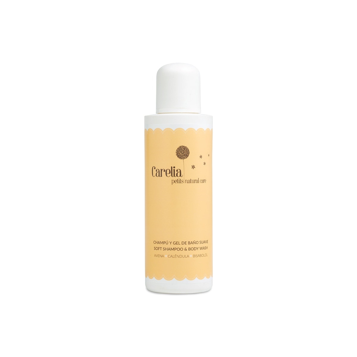 Carelia - Champú y Gel de Baño suave Carelia Natural Care (200 ml.) blanco. - Image 1