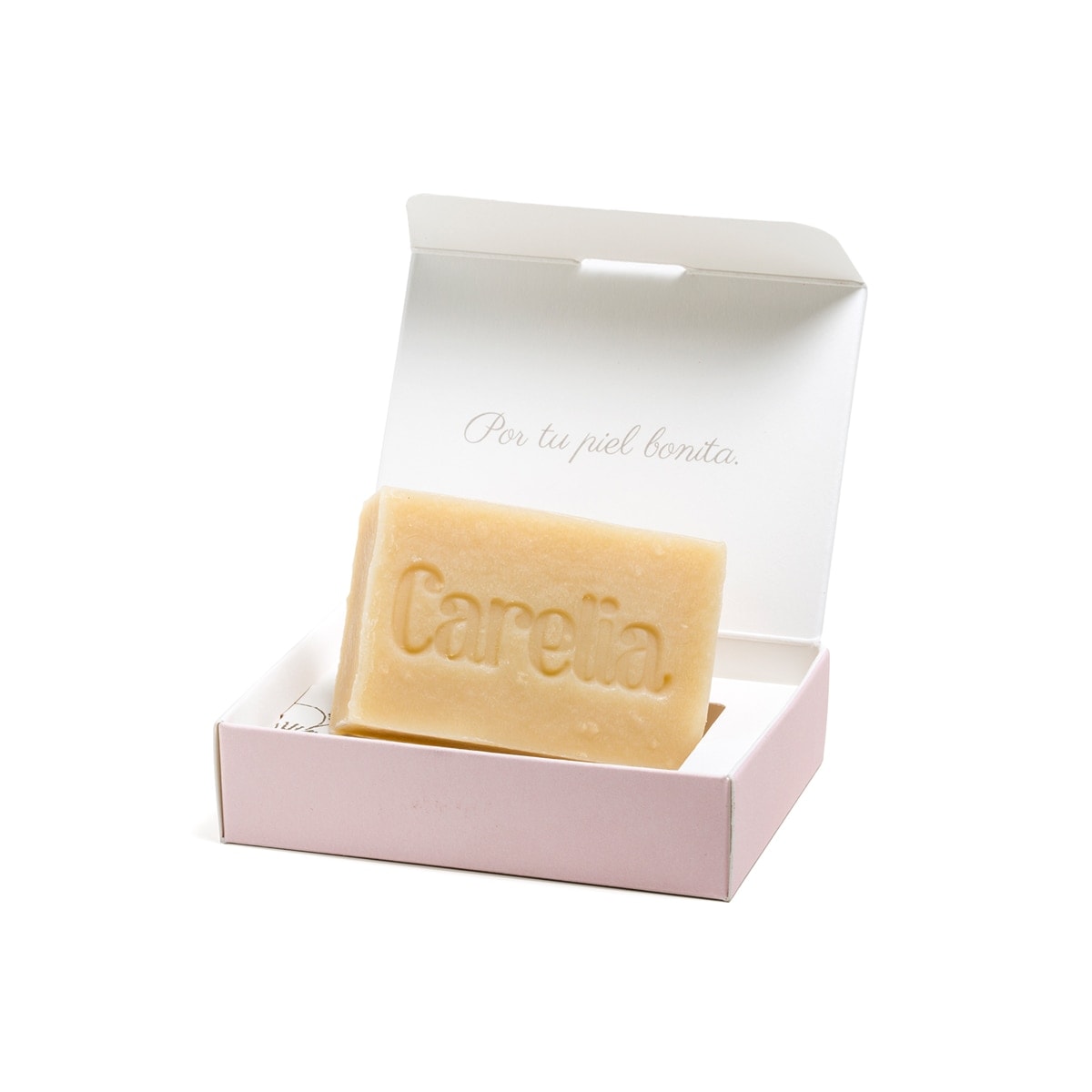 Carelia - Jabón Carelia de Rosa de Mosqueta Ecocarelia Natural Care blanco. - Image 1