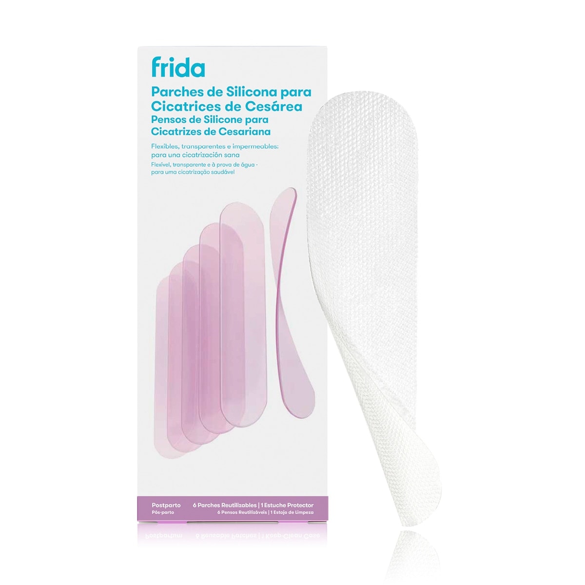 FRIDA - Parches de silicona Frida para marcas o cicatrices pack 6ud. - Image 1