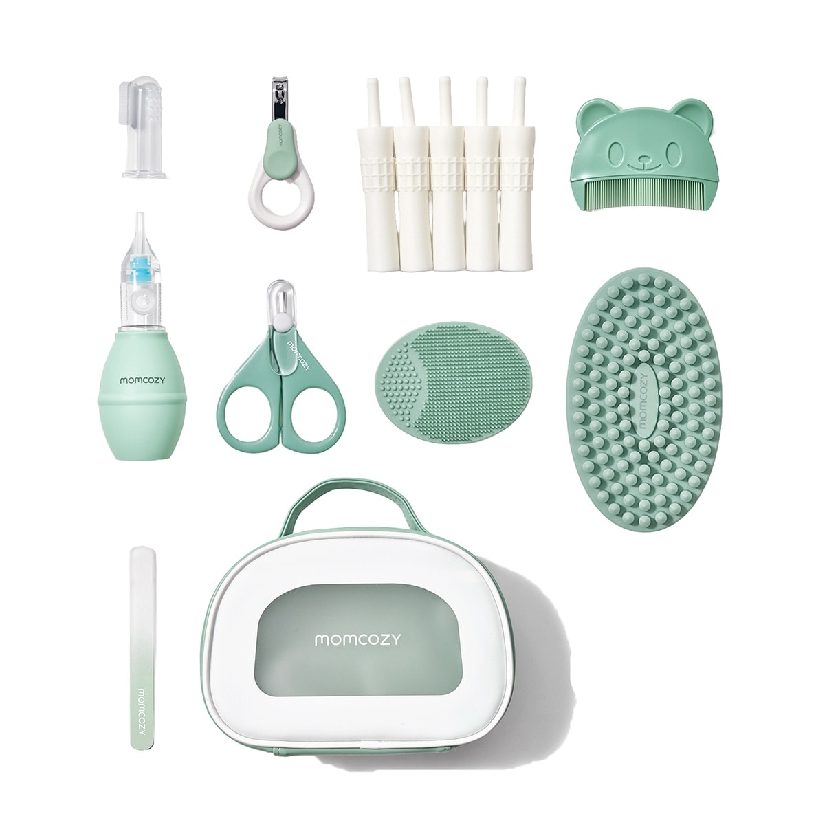 MOMCOZY - Set de Cuidado y Aseo Bebé Momcozy 10 piezas. - Image 1
