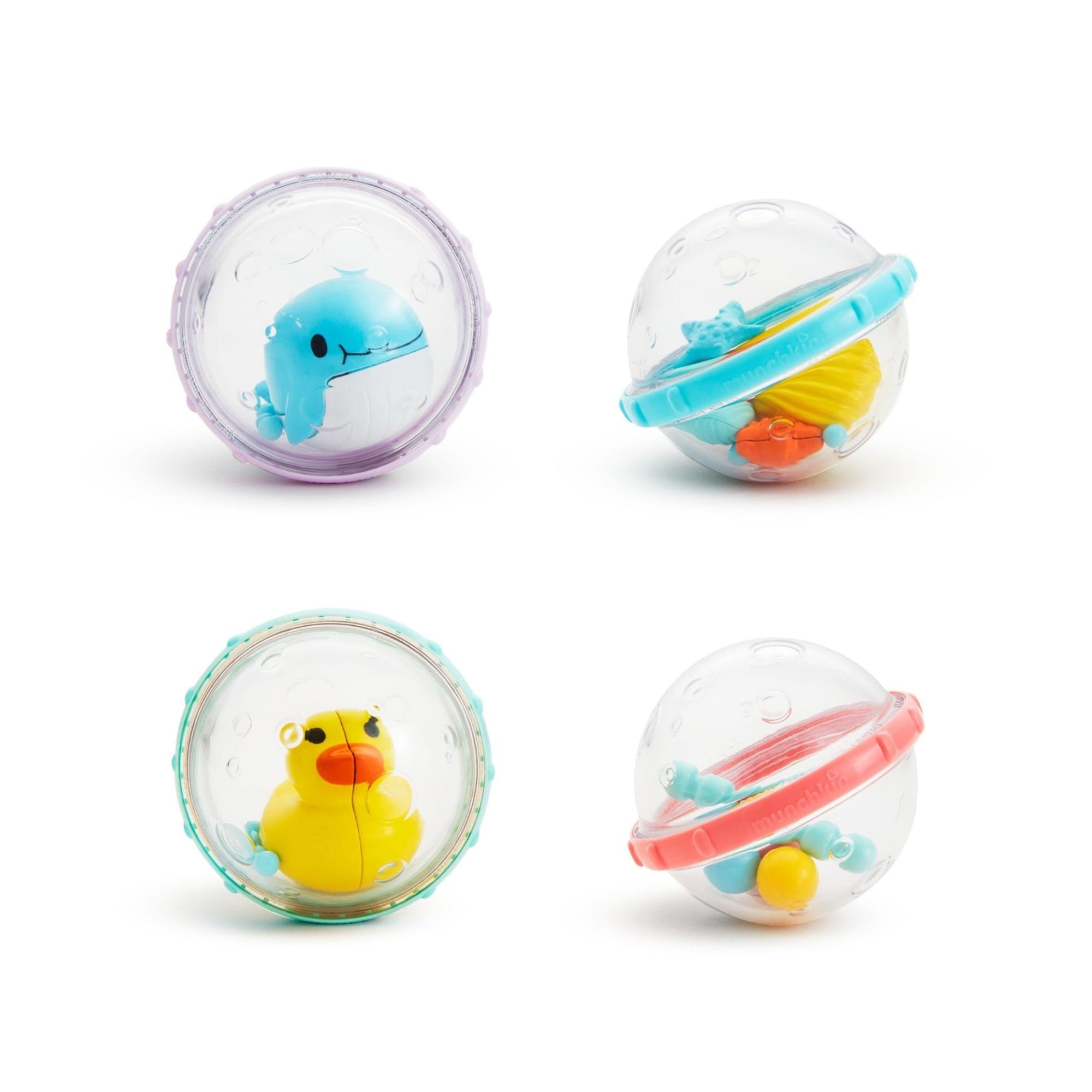 Munchkin - Juguete de baño Munchkin burbujas flotantes estimuladoras 2ud.. - Image 1
