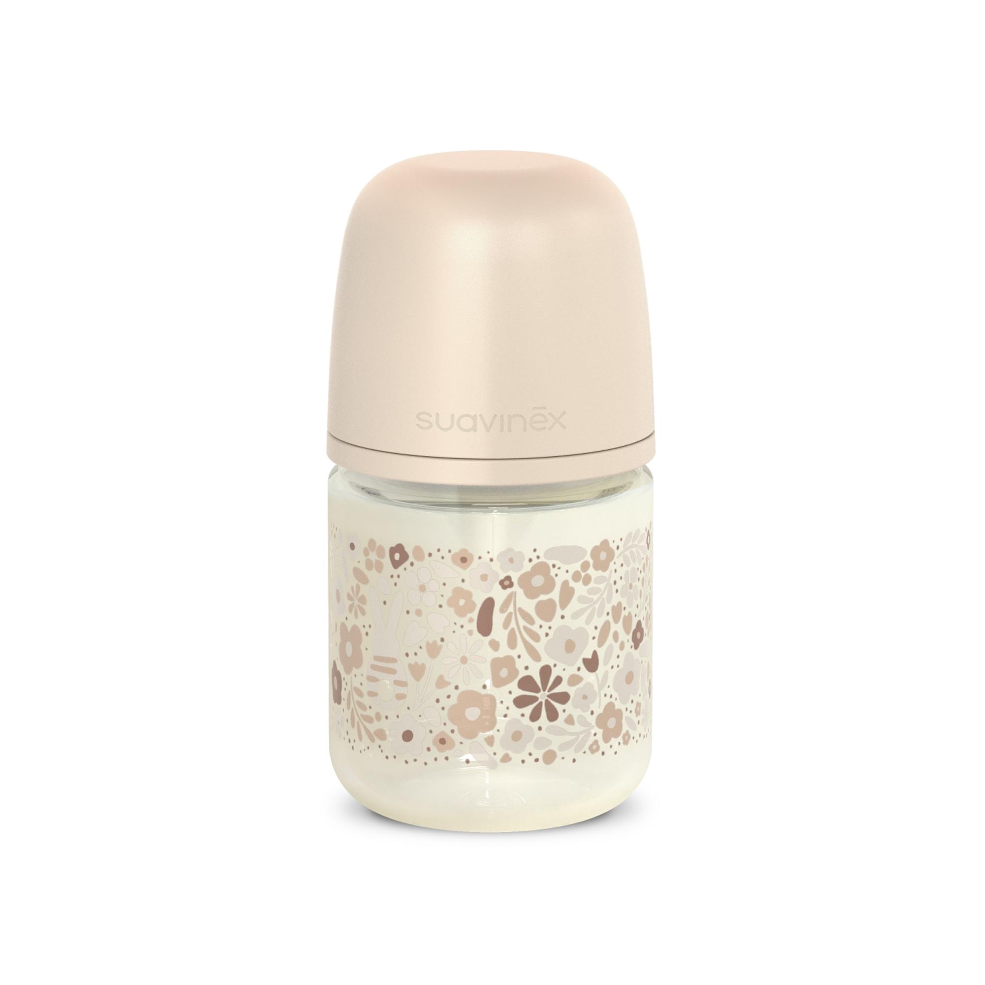 Suavinex - Biberón vidrio con tetina Fisiológica SX Pro Suavinex Wonderland 2.0 Flujo Lento 120ml. - Image 1